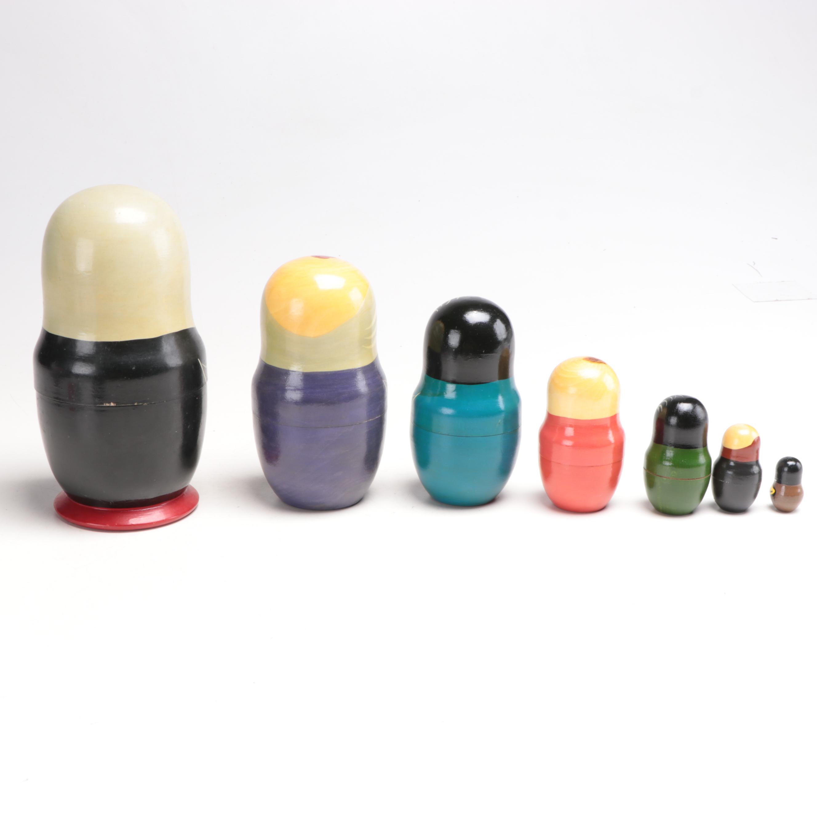 Matryoshka Nesting Dolls of Russian Politicians