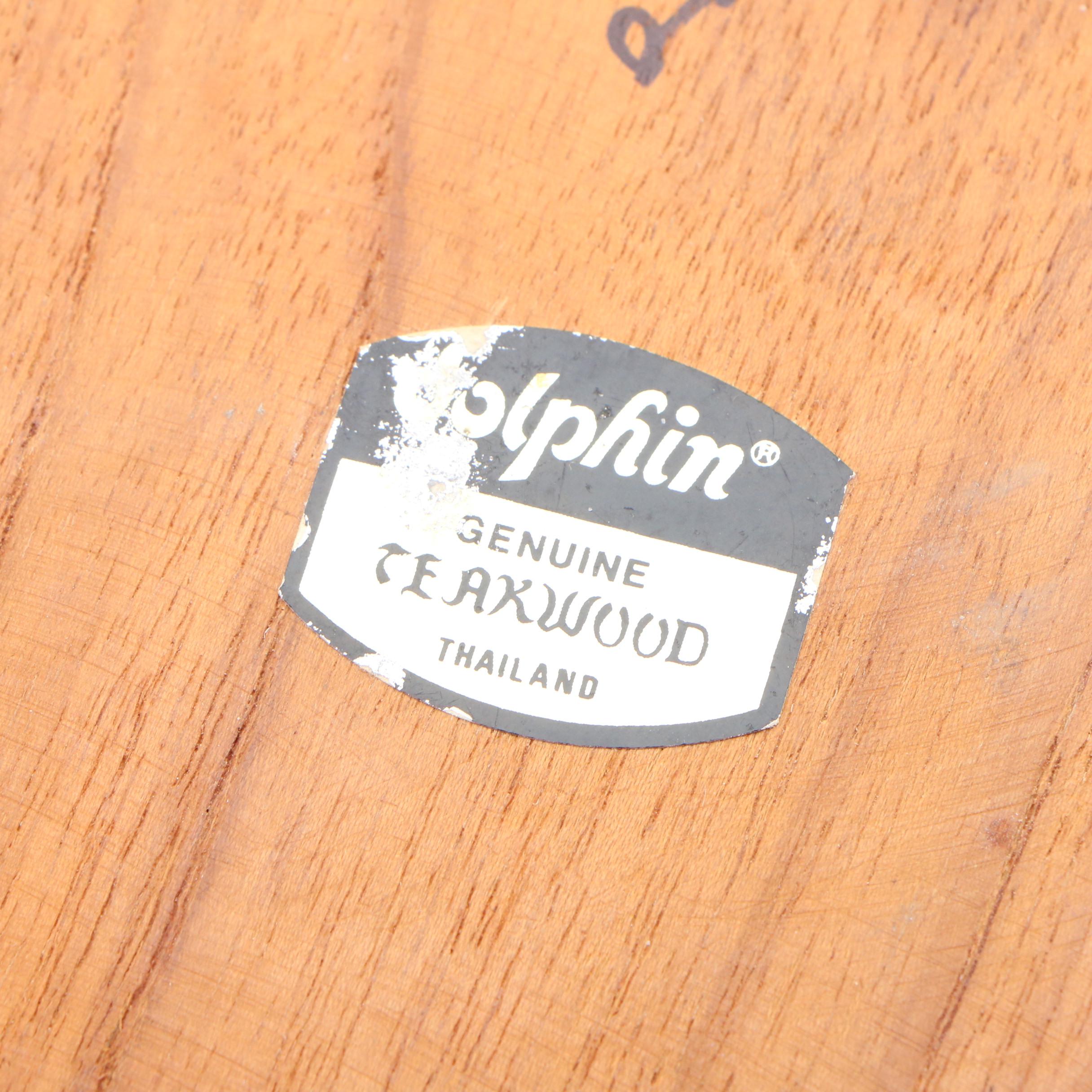 Boltalite, Teak, Palm & Acacia Wood Carved Bowls, Platters, with Dansk Spreaders