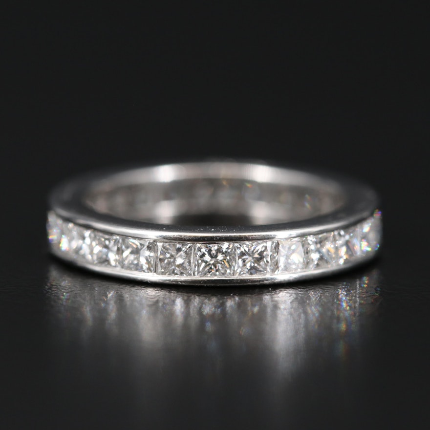 Cartier Platinum 2.70 CTW Diamond Eternity Band