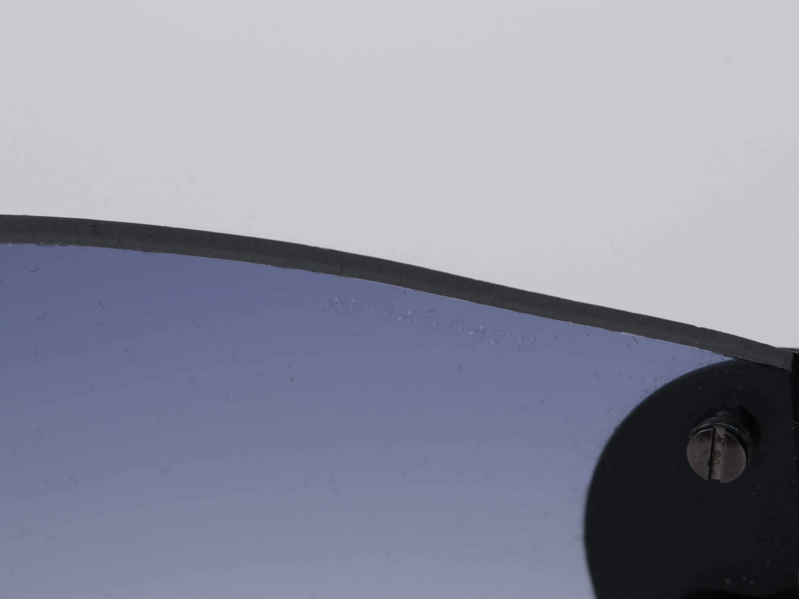 Prada SPR58F Shield Sunglasses with Case