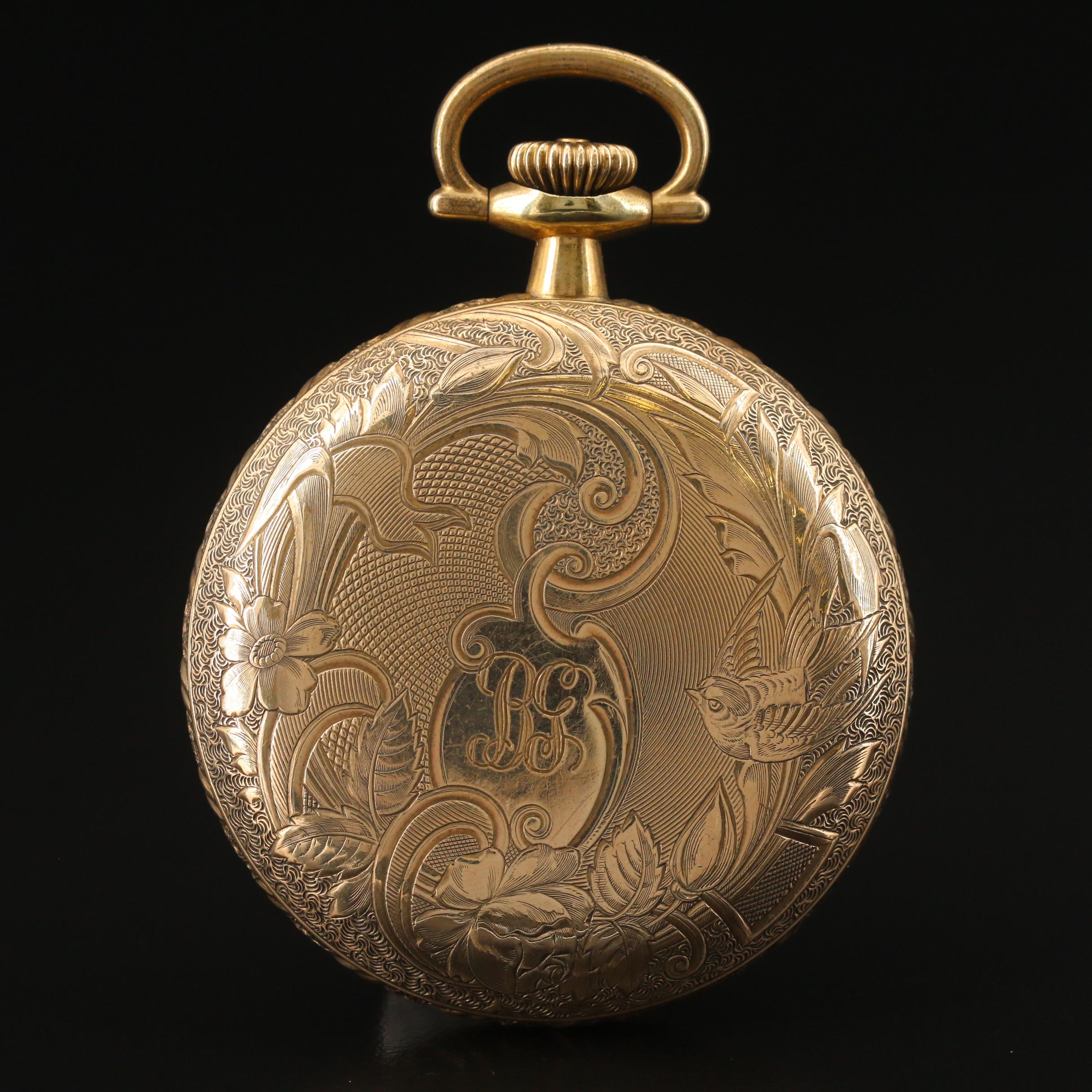 1902 Seth Thomas Gold Filled Pocket Watch