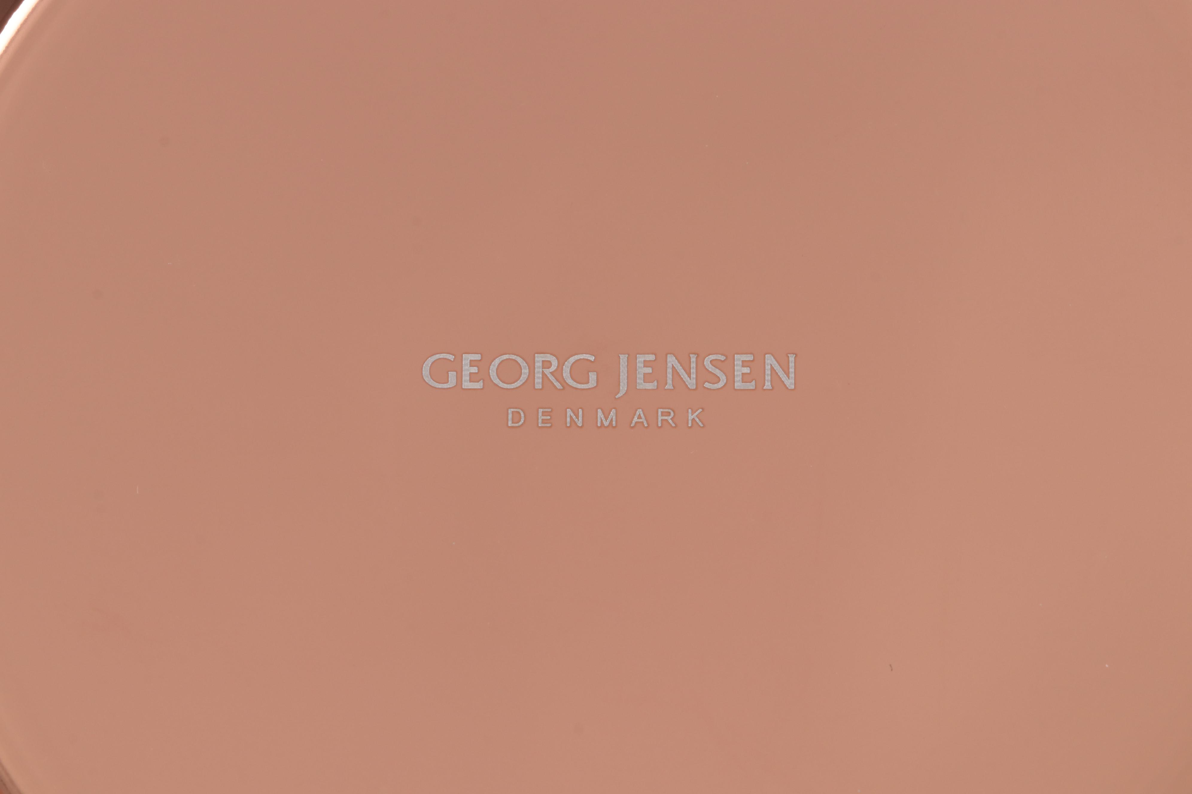 Georg Jensen "Urkiola" Candle Holders and Serving Bowls with "Duo" Salad Servers