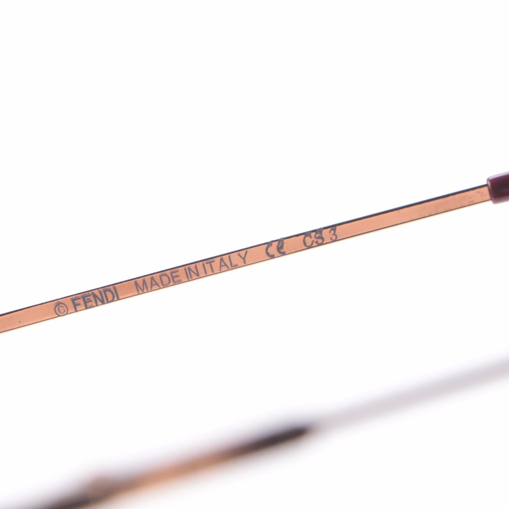 Fendi FF0190 Blue Cat Eye Sunglasses with Case