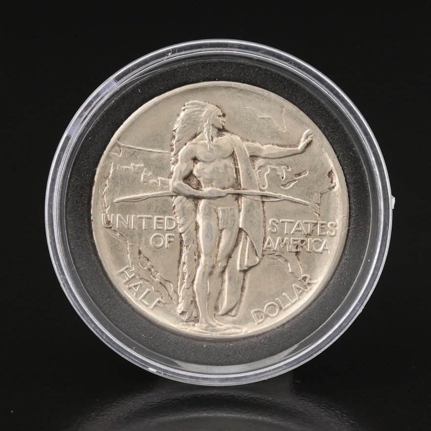1926 Oregon Trail Commemorative Silver Half Dollar