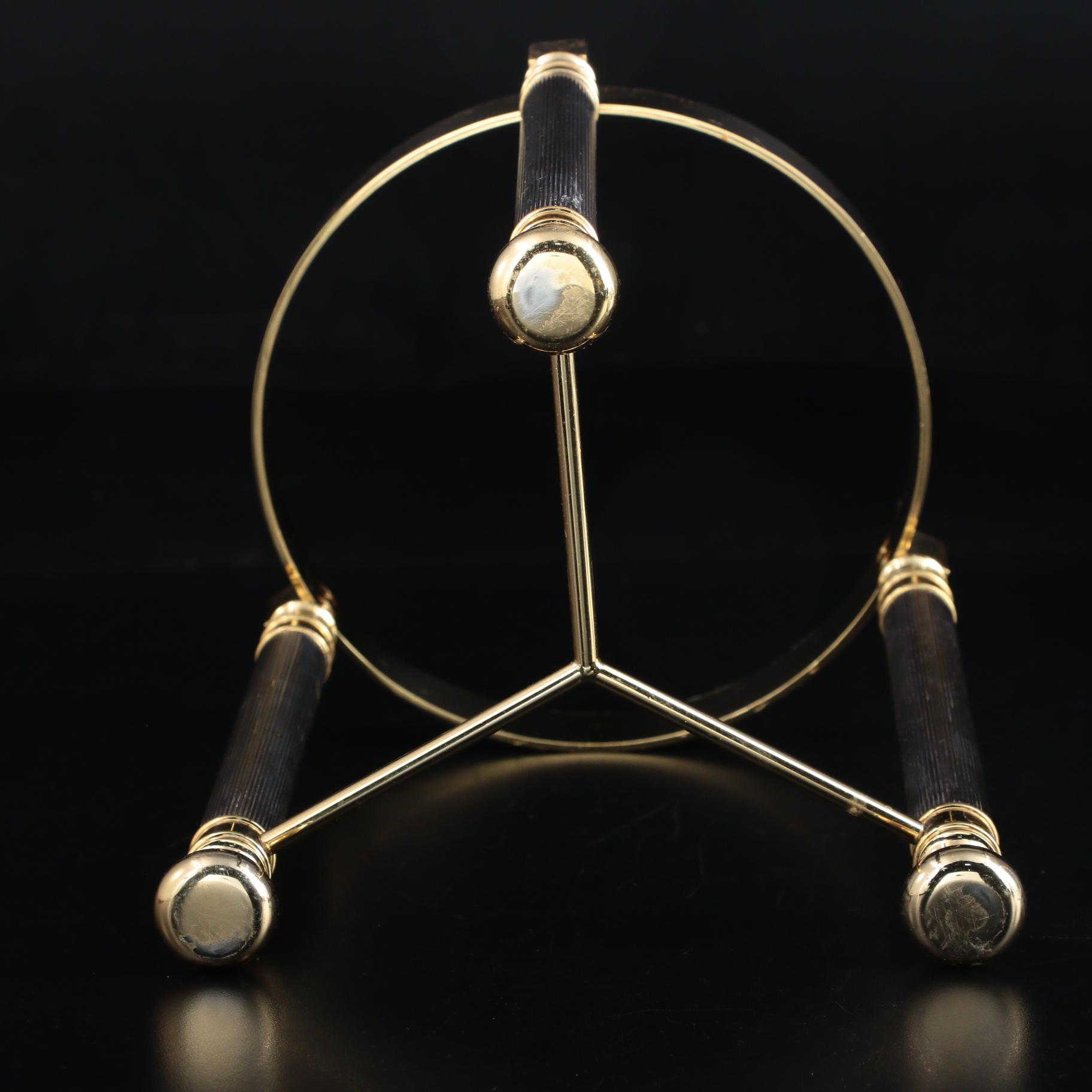 Design Guild Crystal Champagne Bucket with Metal Stand