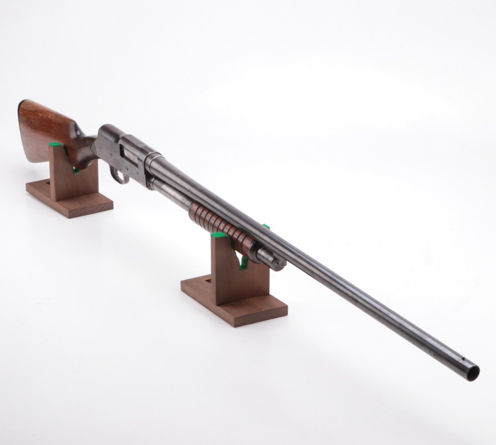 Pre-1915 Stevens Model 520 12-Gauge Pump Shotgun