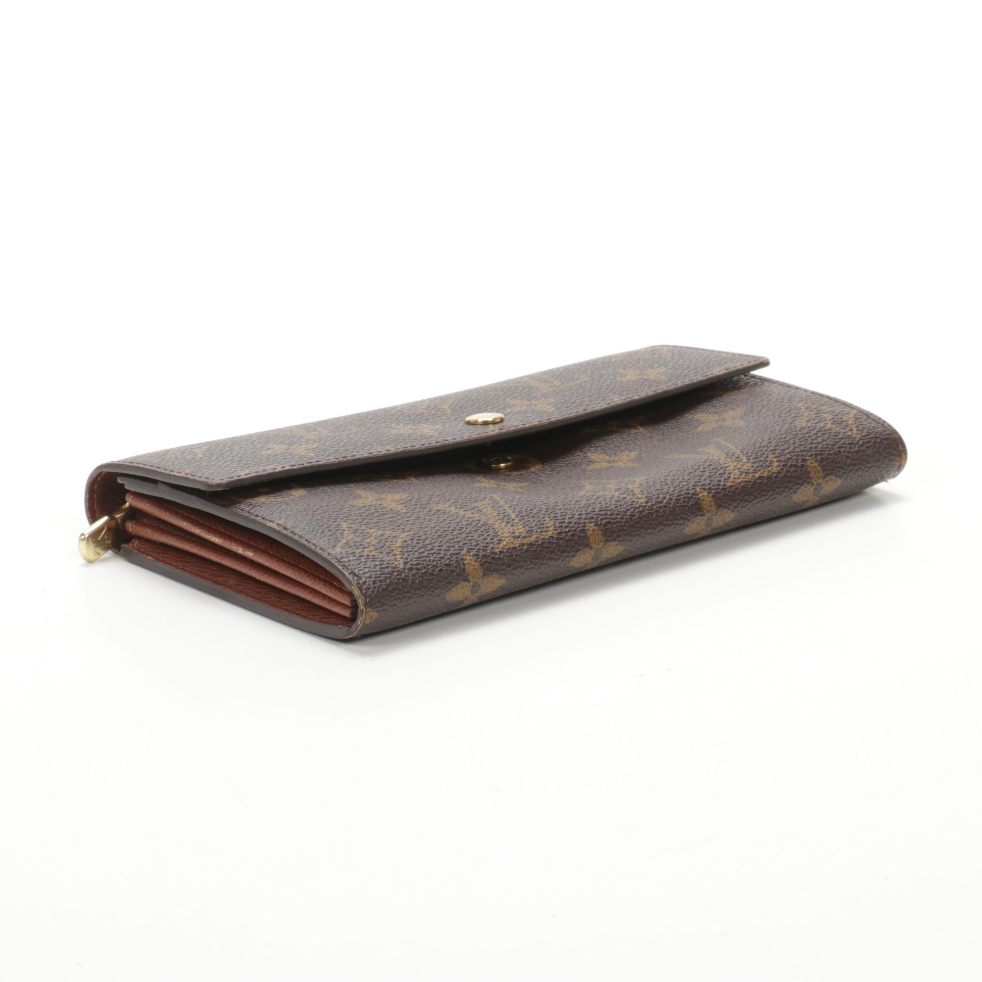 Louis Vuitton Sarah Wallet in Monogram Canvas