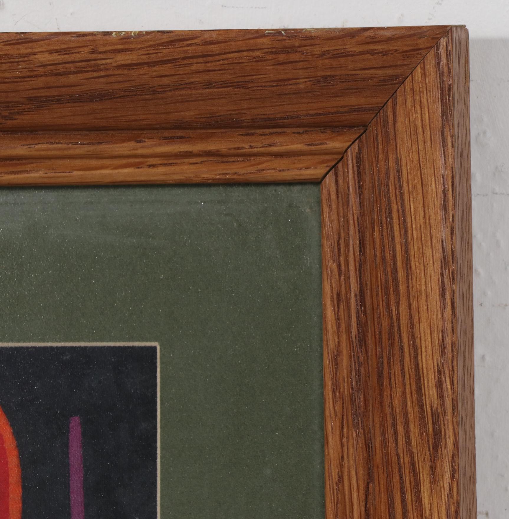 Panamanian Guna Mola Folk Art Appliqué Textile Panel