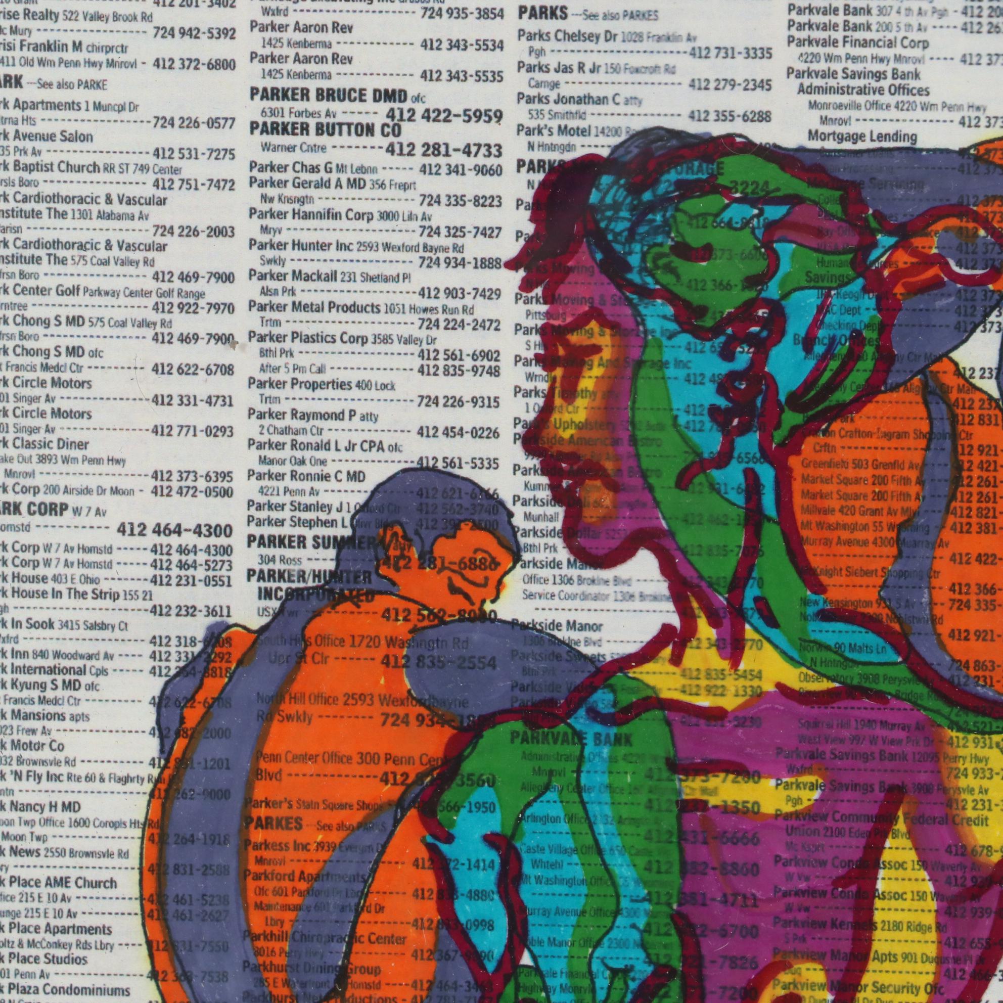 David Grim Marker Drawing of Nude Figural Studies, 2008