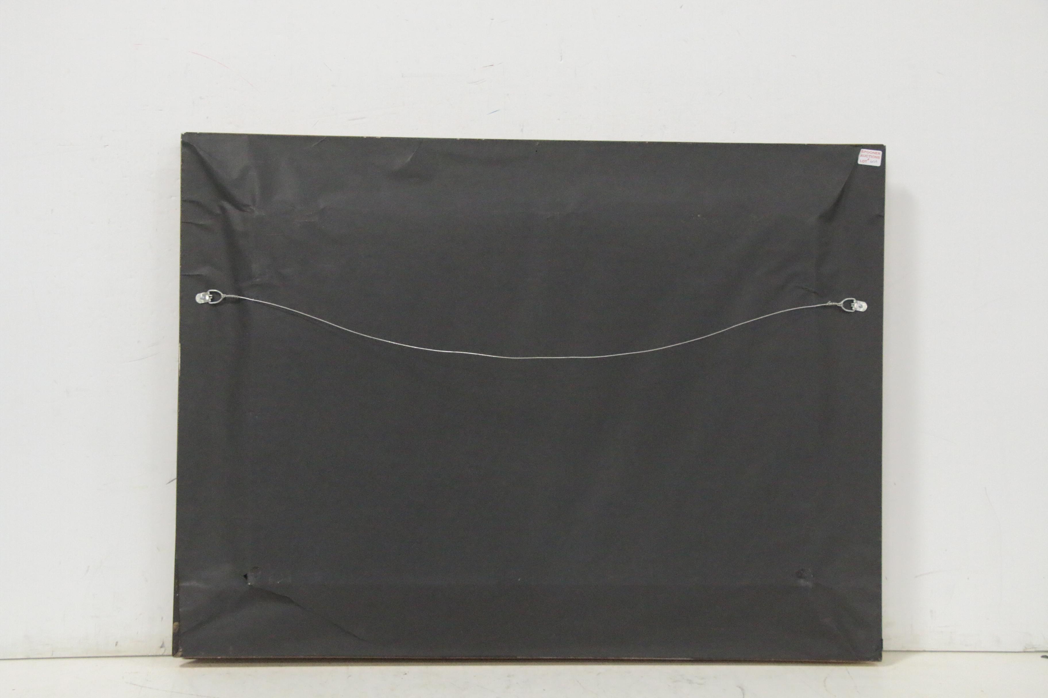 Nautical Oil Painting "Sunset Calm in the Bay of Fundy," circa 2000