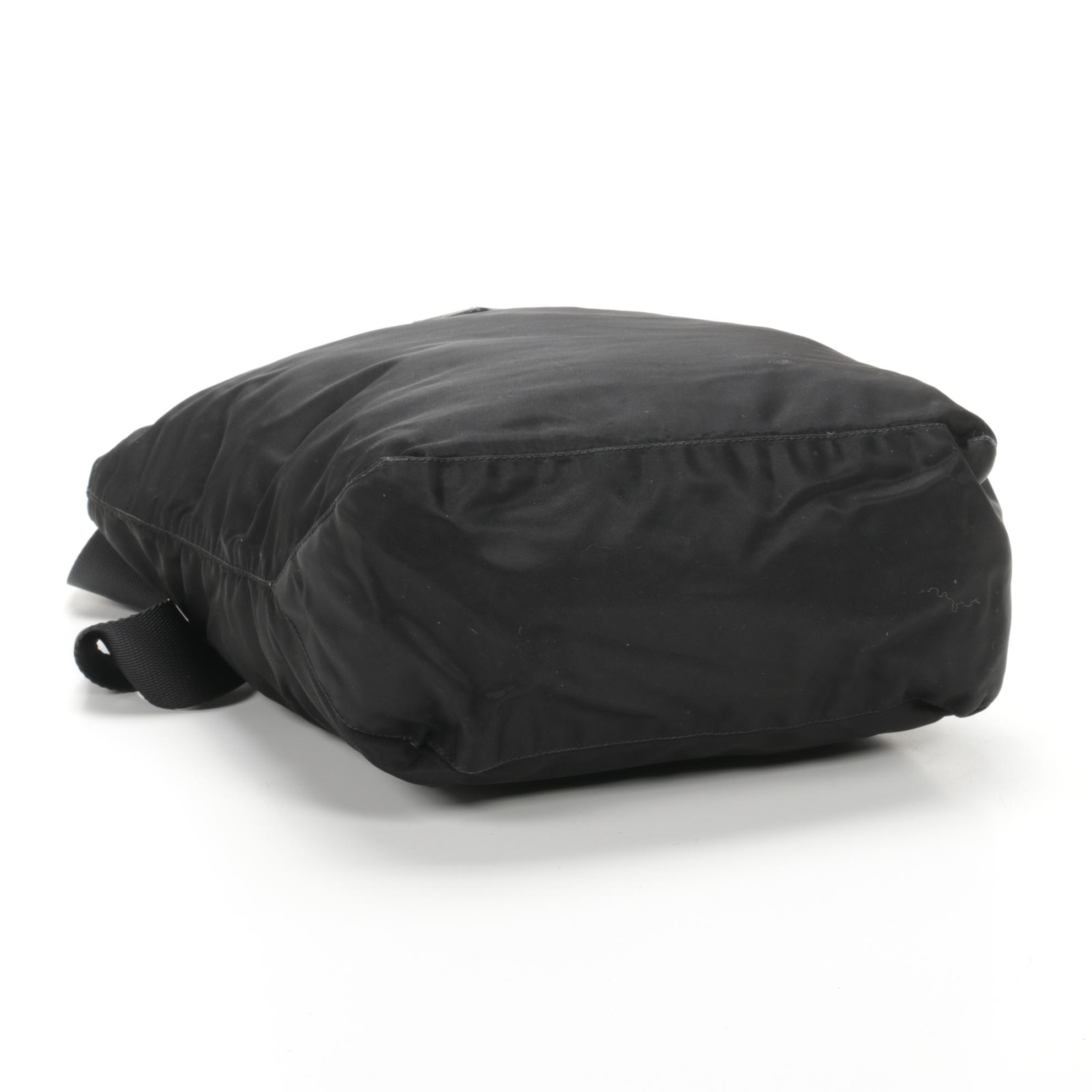 Prada Tote in Black Tessuto Nylon