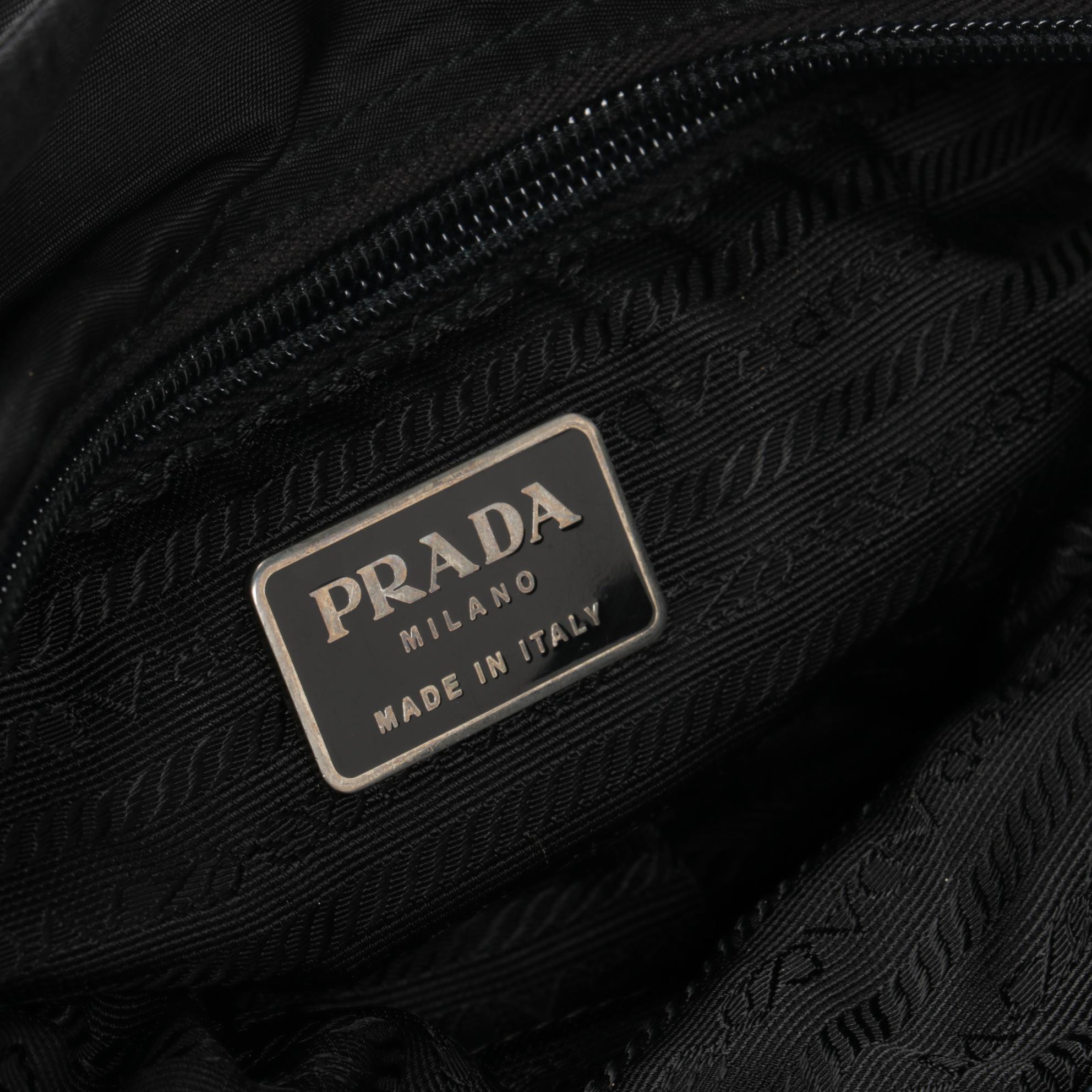 Prada Tote in Black Tessuto Nylon