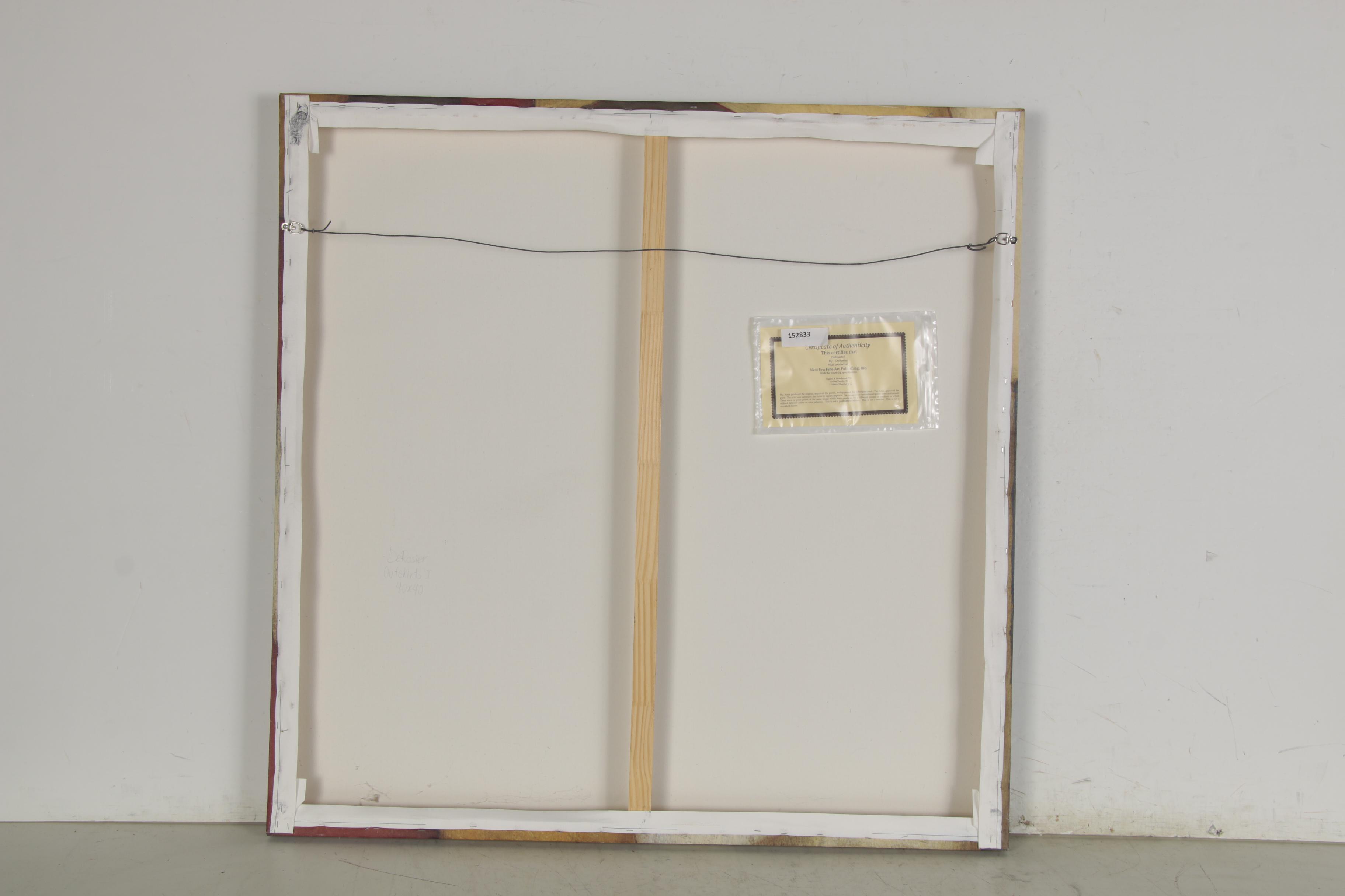 DeRosier Giclée "Outskirts I," Late 20th Century