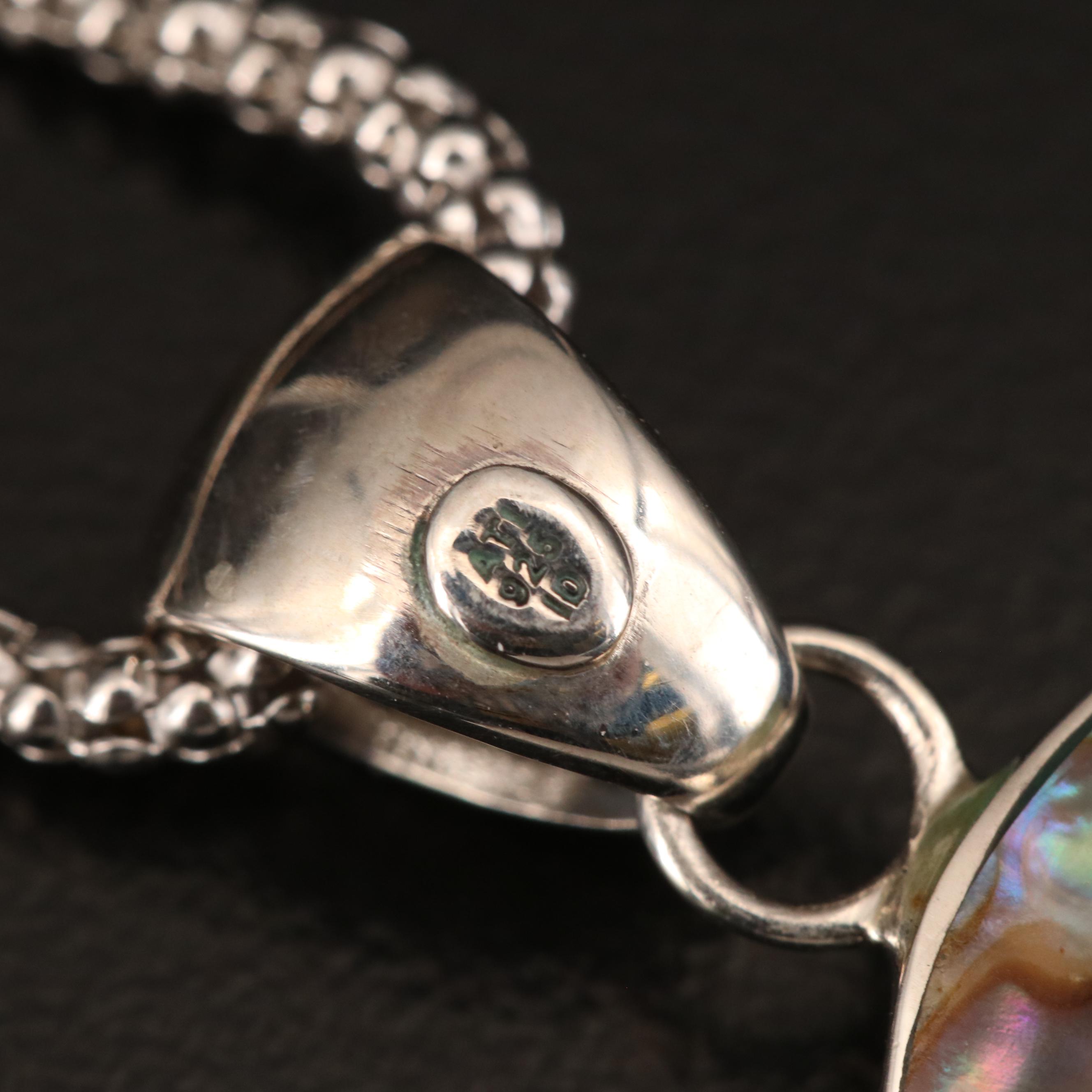 Sterling Double Sided Hamsa/Evil Eye, Lariat and Beaded Necklaces