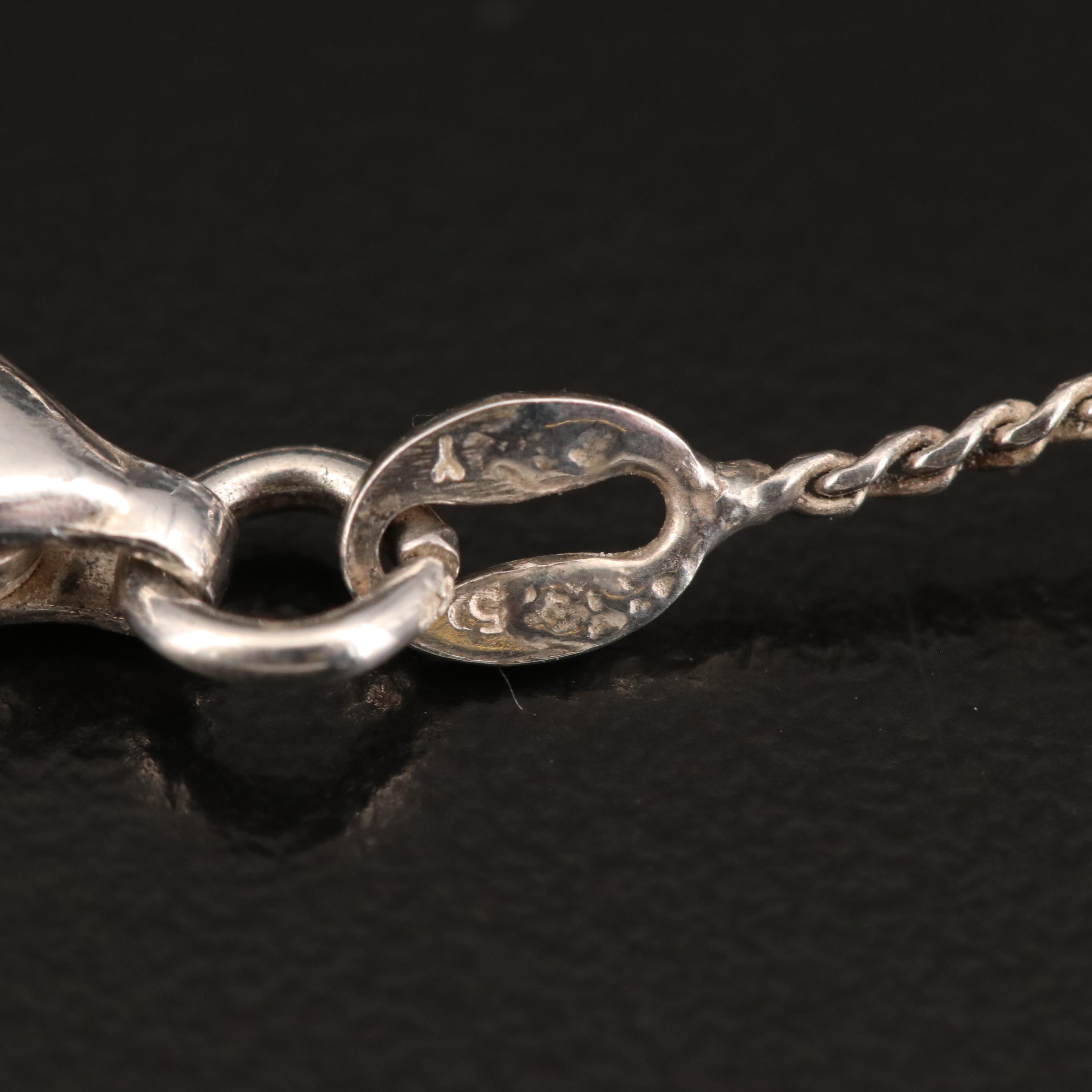 Sterling Double Sided Hamsa/Evil Eye, Lariat and Beaded Necklaces