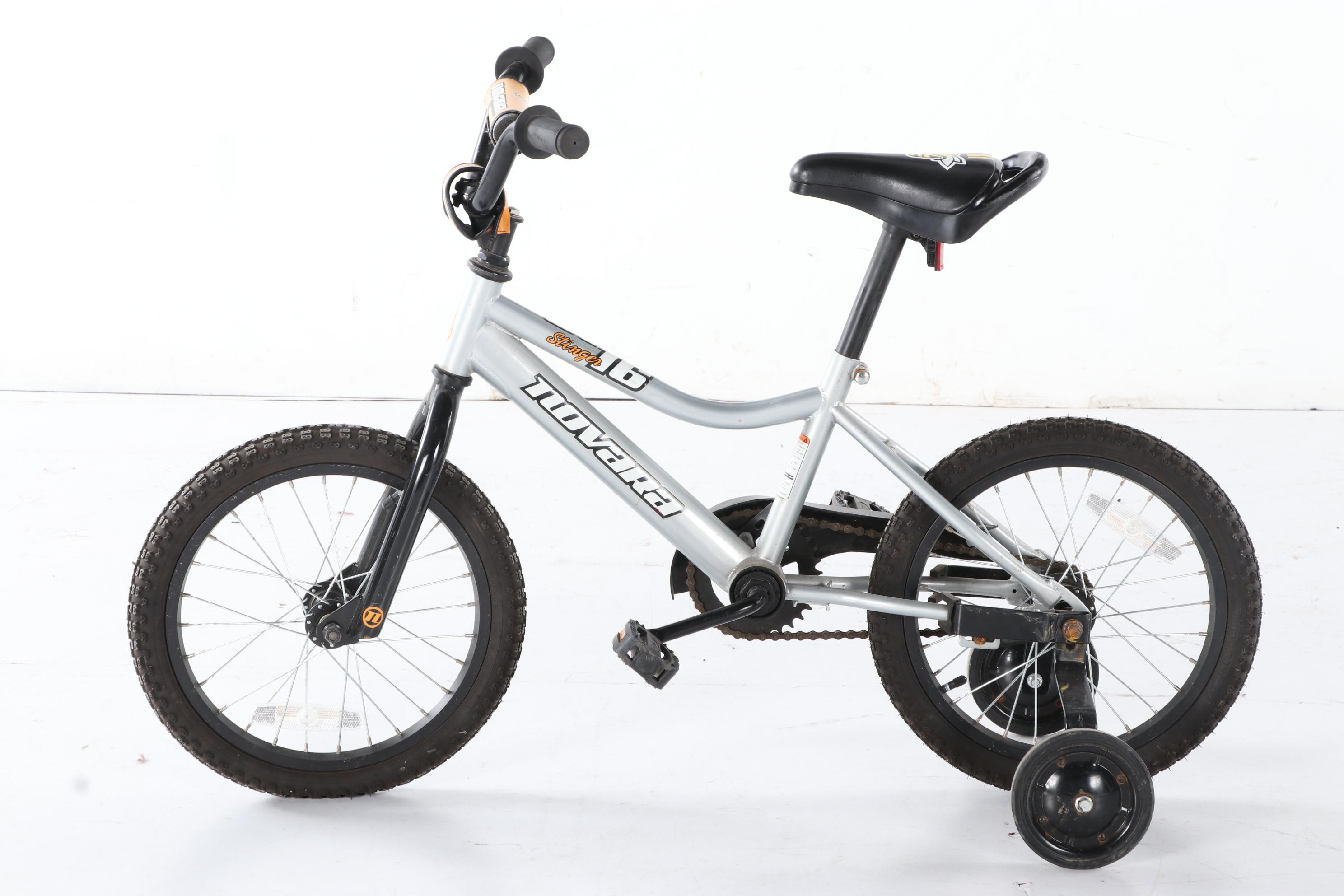 16" Novara "Stinger" Kids Bicycle with Training Wheels
