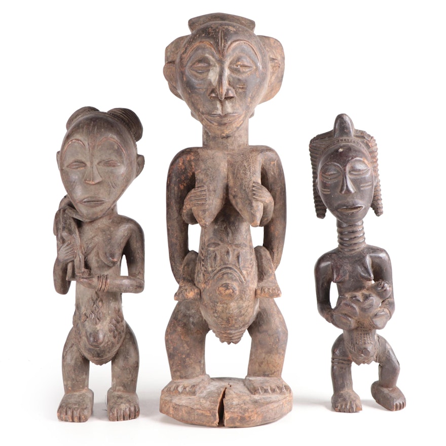 Central African Handcrafted Maternity Figures