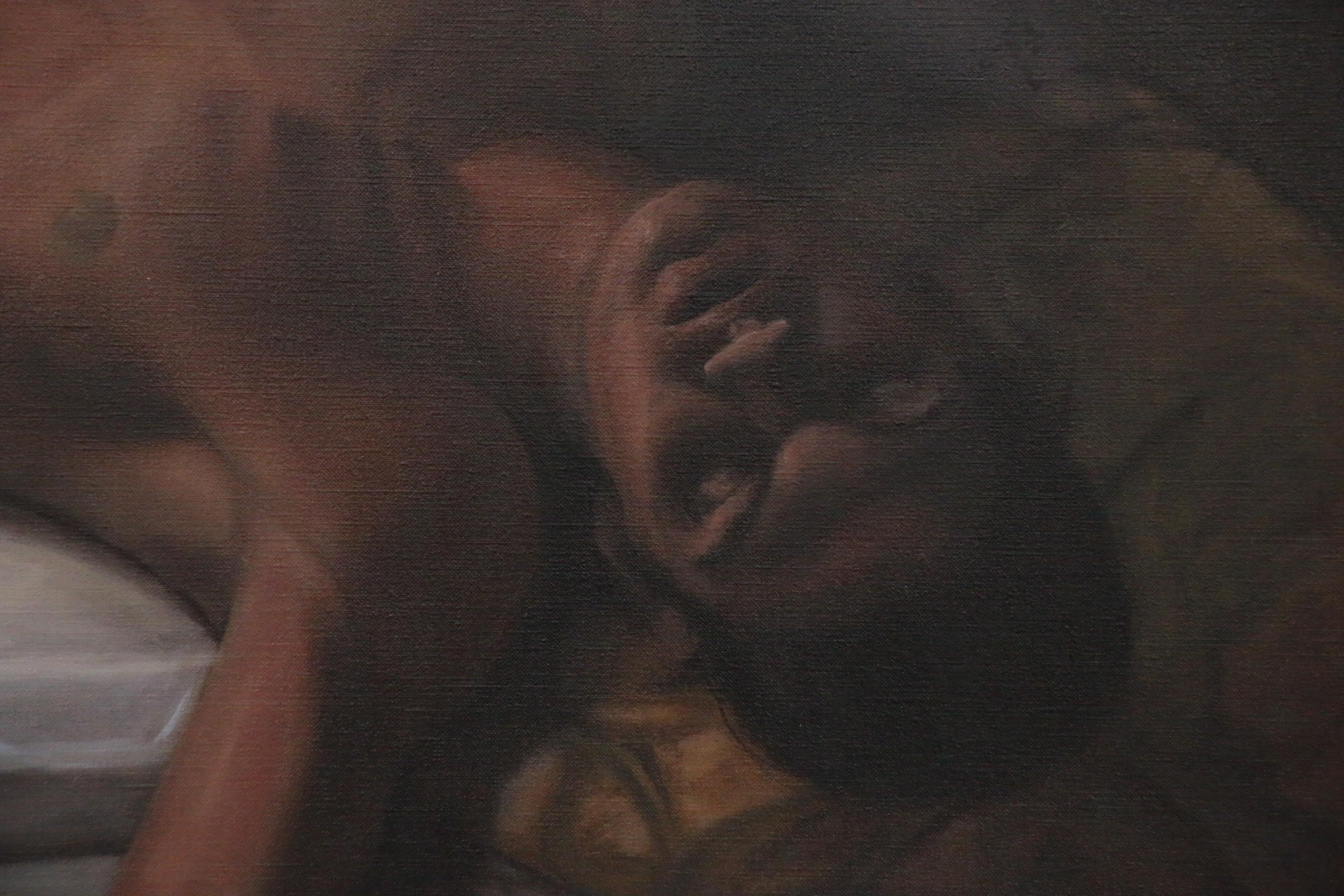 Bruce Erikson Large-Scale Figural Oil Painting "The Son's Dream," 1998