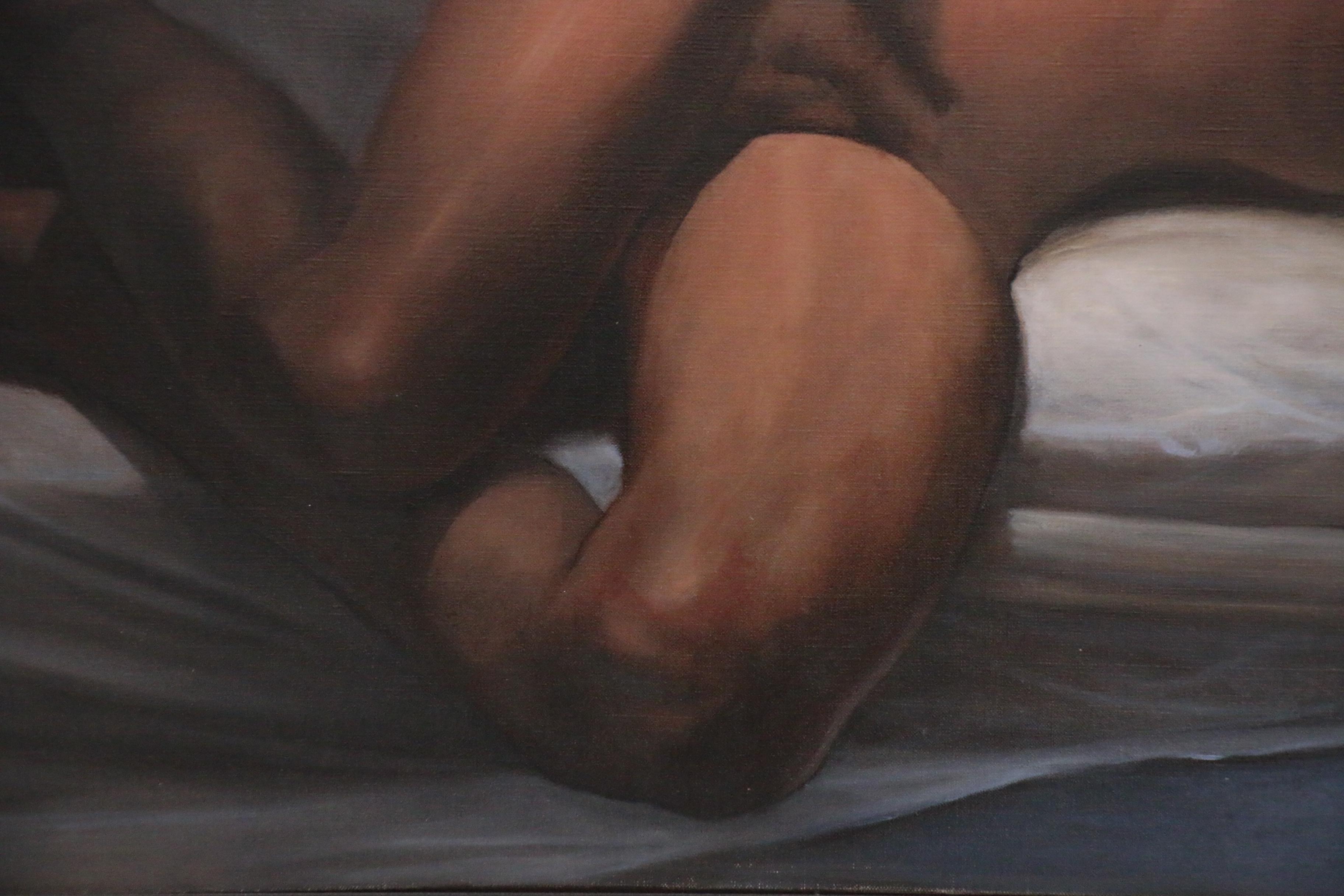 Bruce Erikson Large-Scale Figural Oil Painting "The Son's Dream," 1998