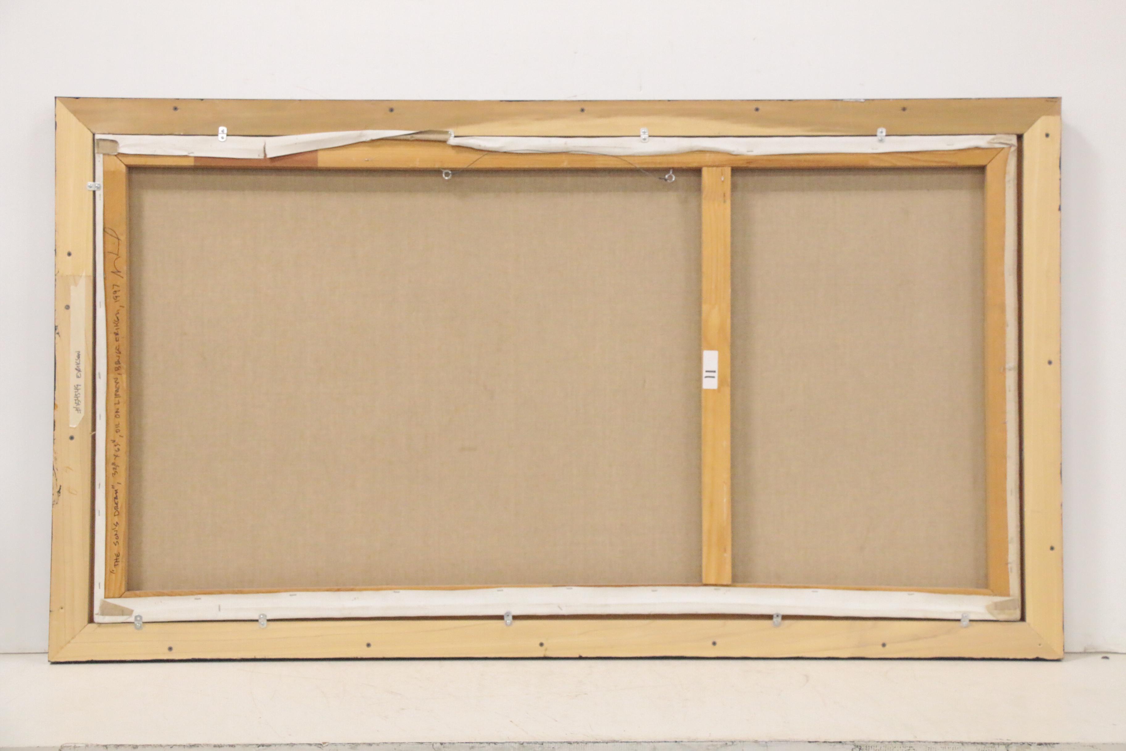 Bruce Erikson Large-Scale Figural Oil Painting "The Son's Dream," 1998