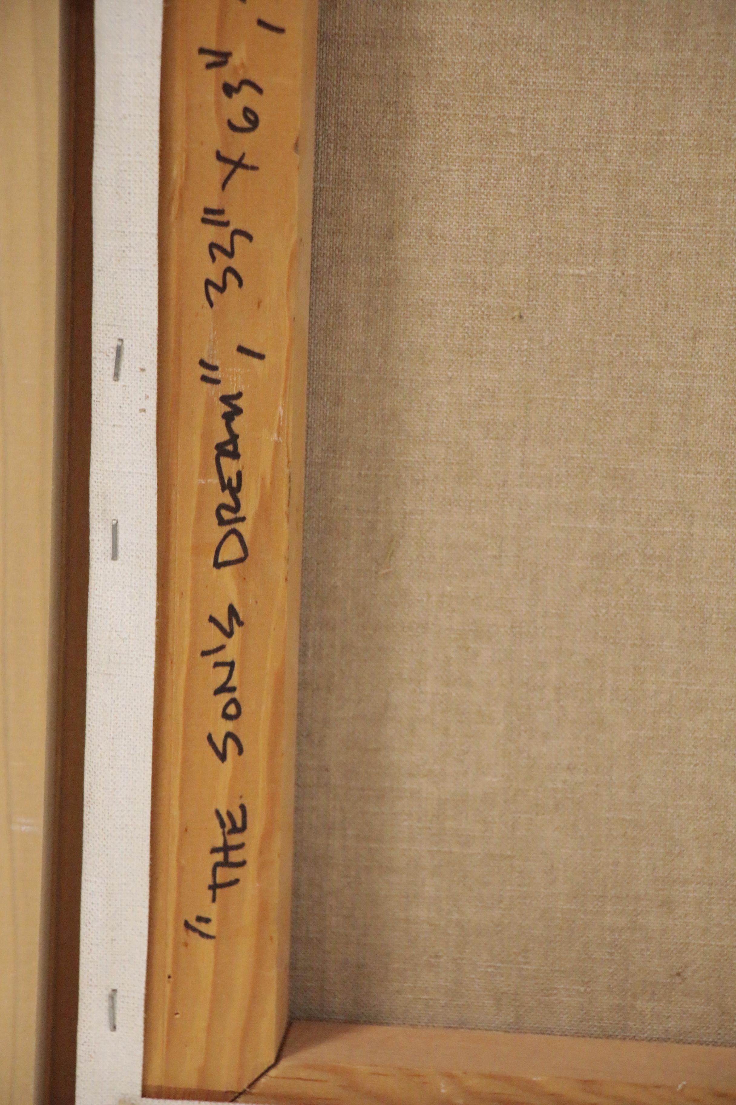 Bruce Erikson Large-Scale Figural Oil Painting "The Son's Dream," 1998