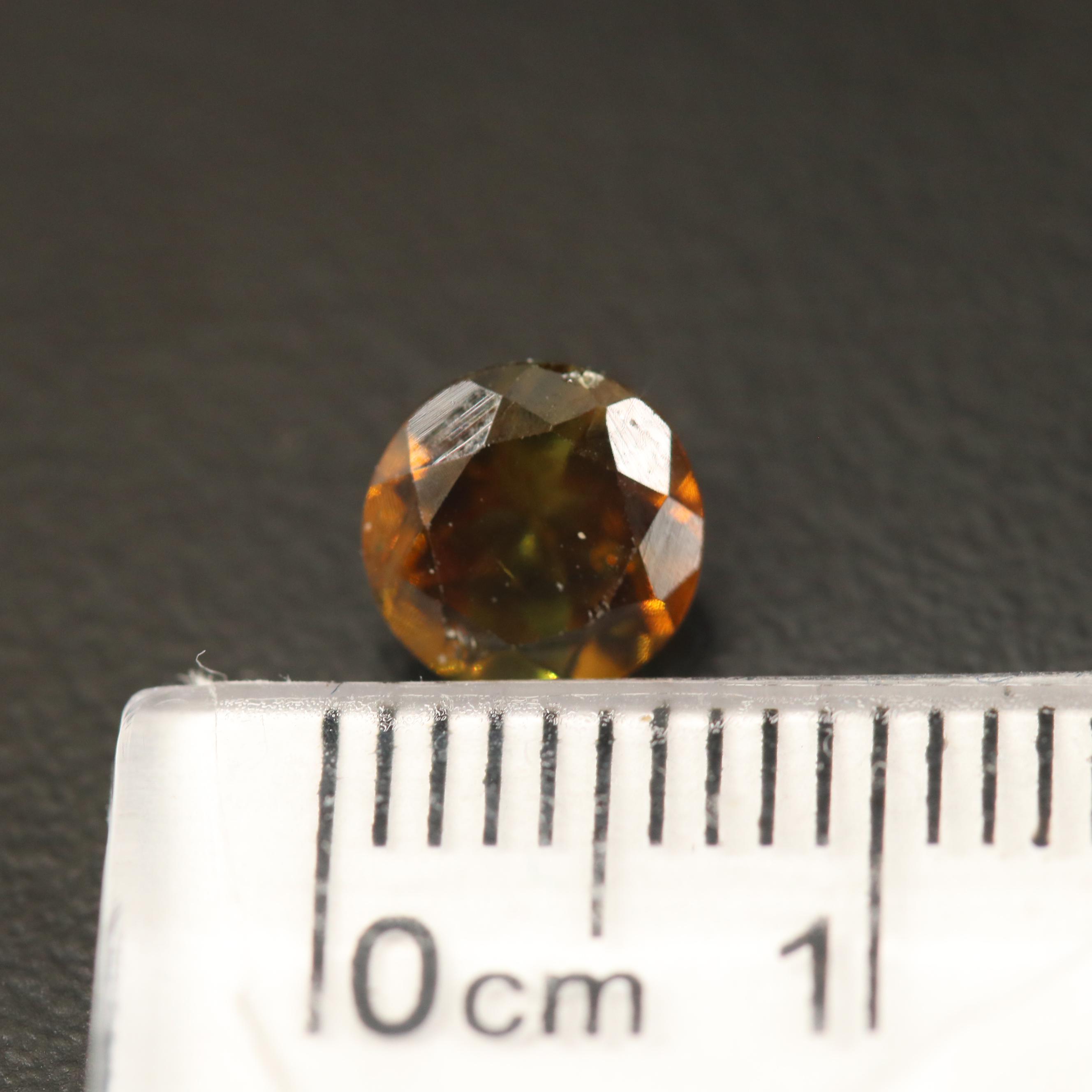 Loose 0.92 CT Round Faceted Andalusite
