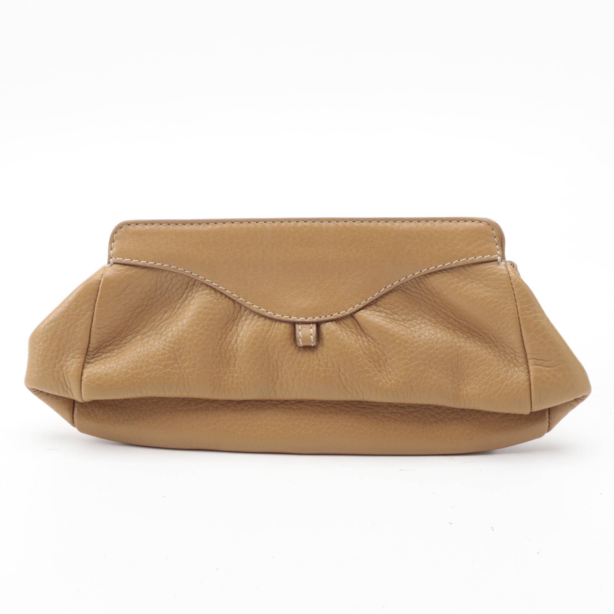 Cole Haan Leather Clutch, Inge Christopher Clutch Purse, and Tory Burch Wallet