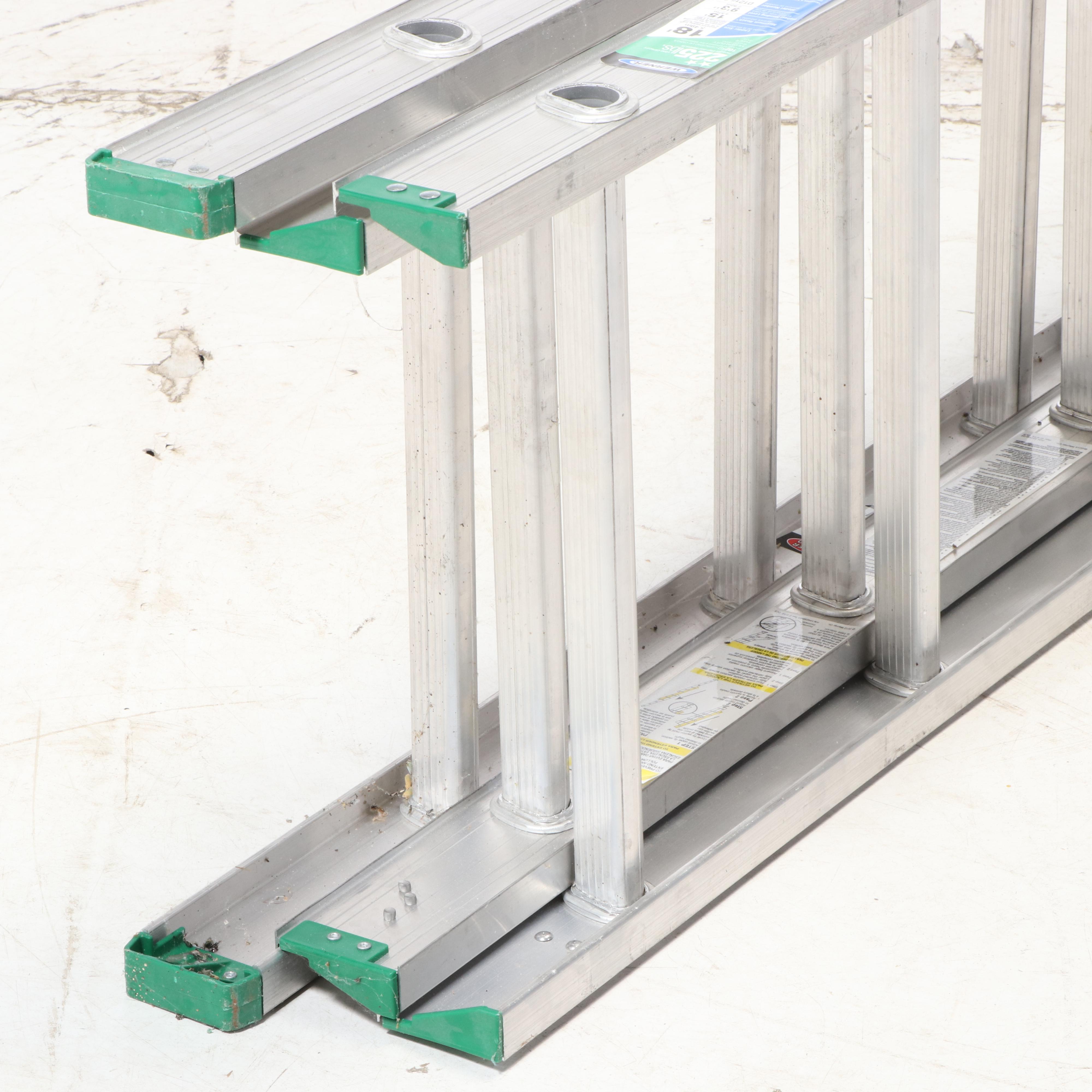 Werner Aluminum 18 Ft Extension Ladder