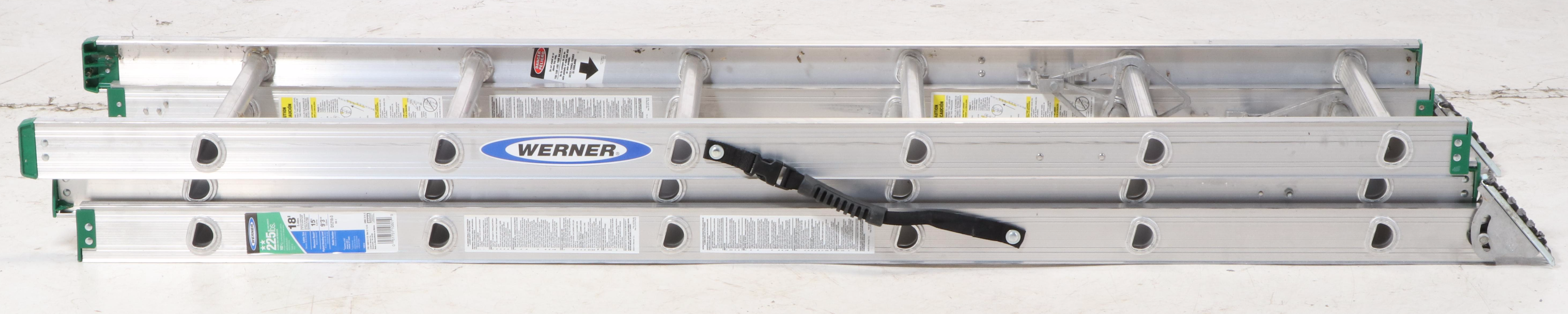 Werner Aluminum 18 Ft Extension Ladder