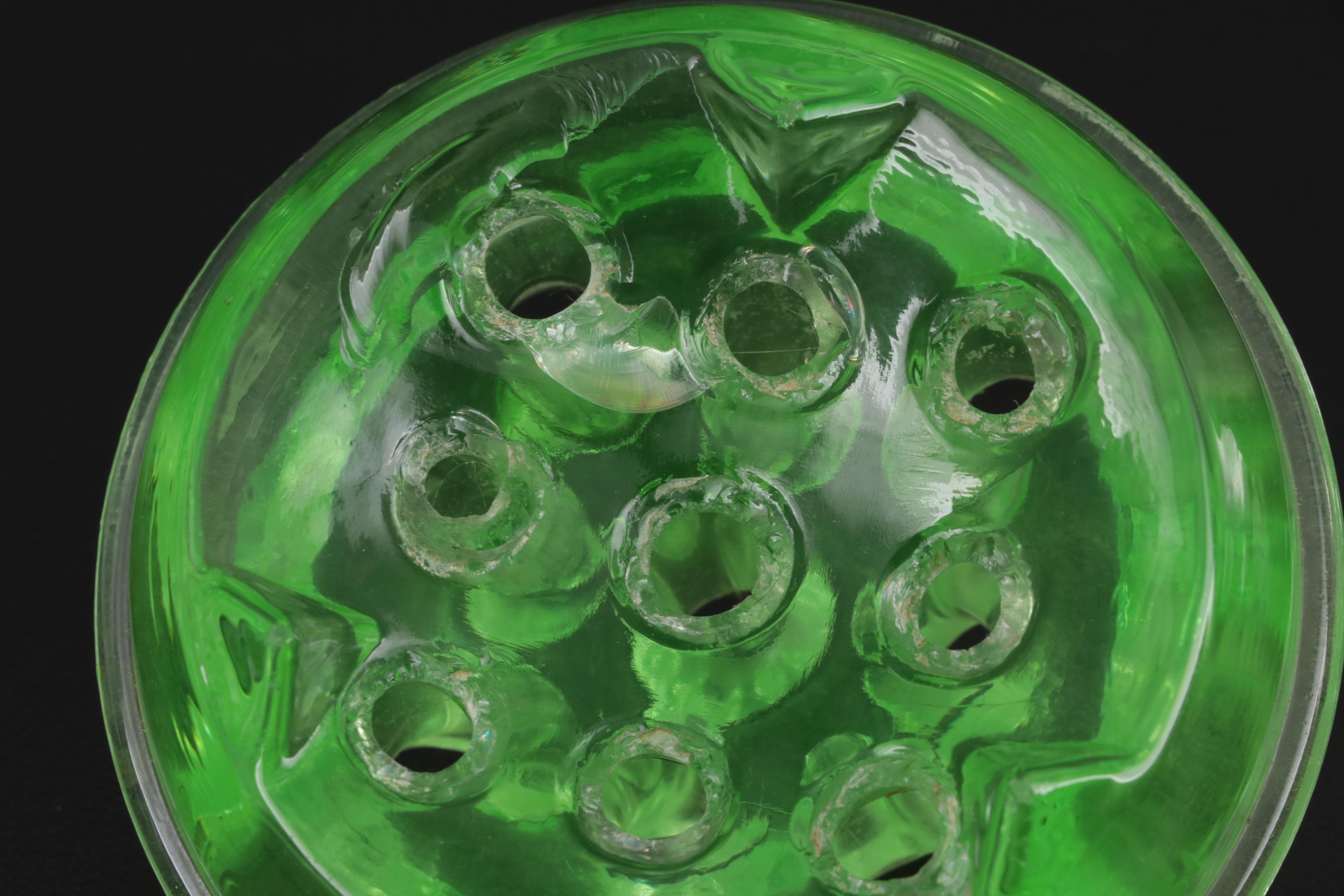 Anchor Hocking "Cameo" and Other Green Depression Glass Dinnerware