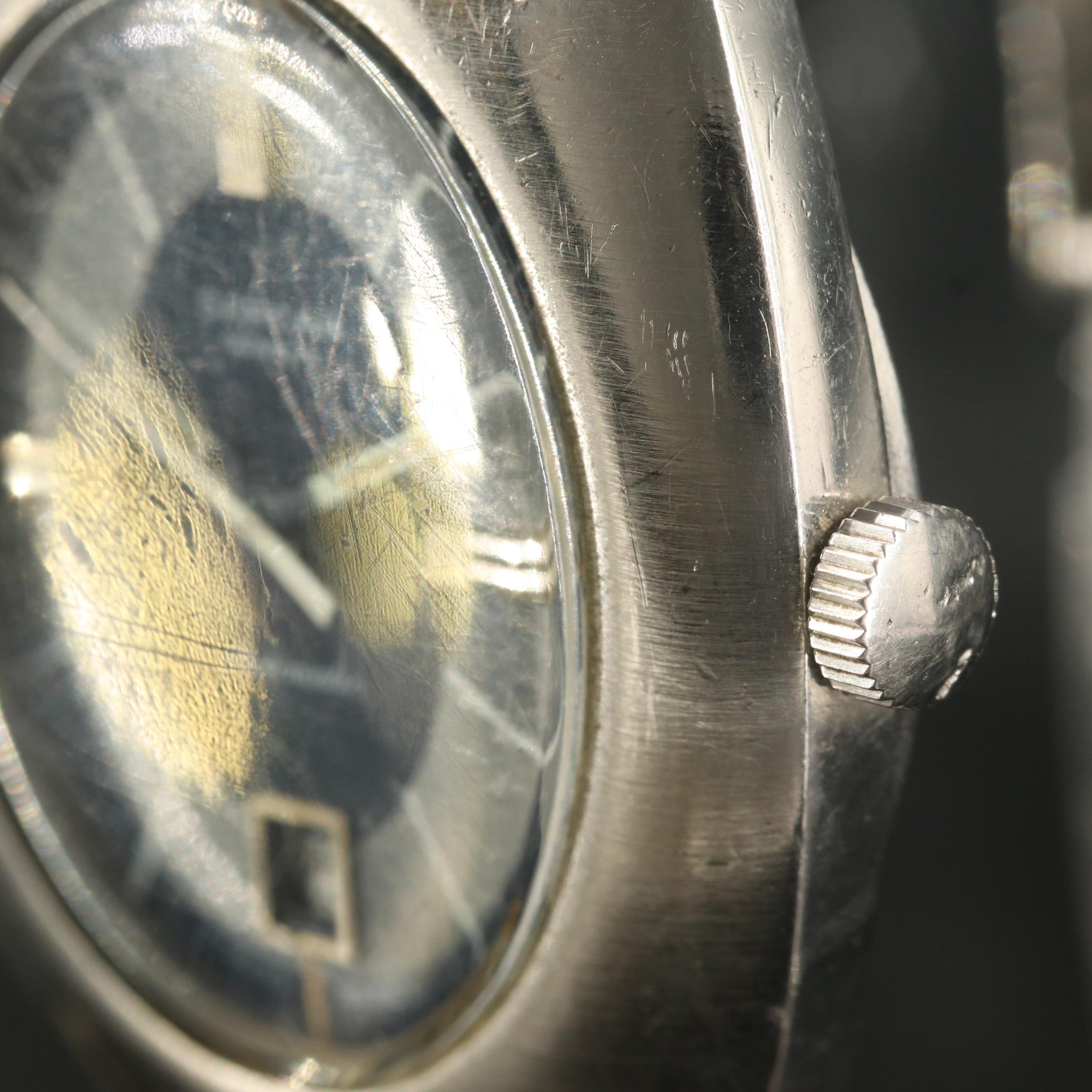 Vintage Sarcar Stainless Steel Automatic Watch