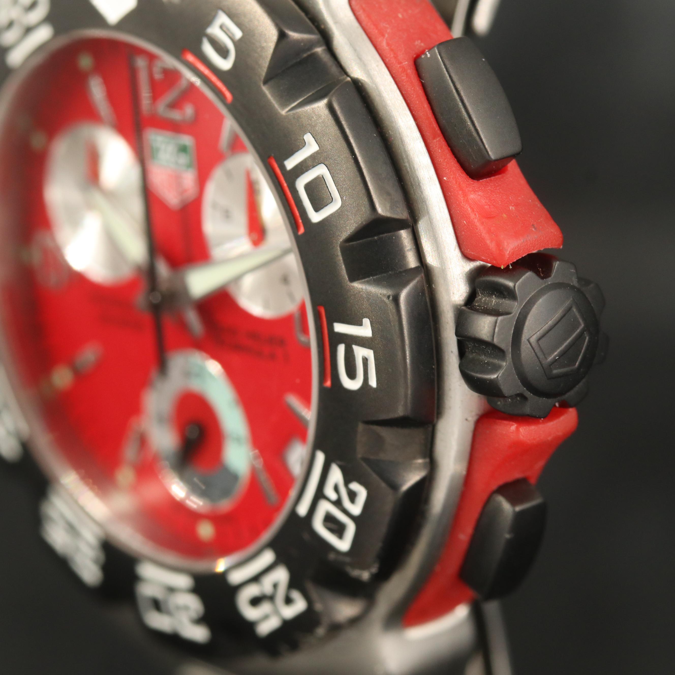 TAG Heuer "Formula 1" Chronograph Stainless Steel Quartz Watch