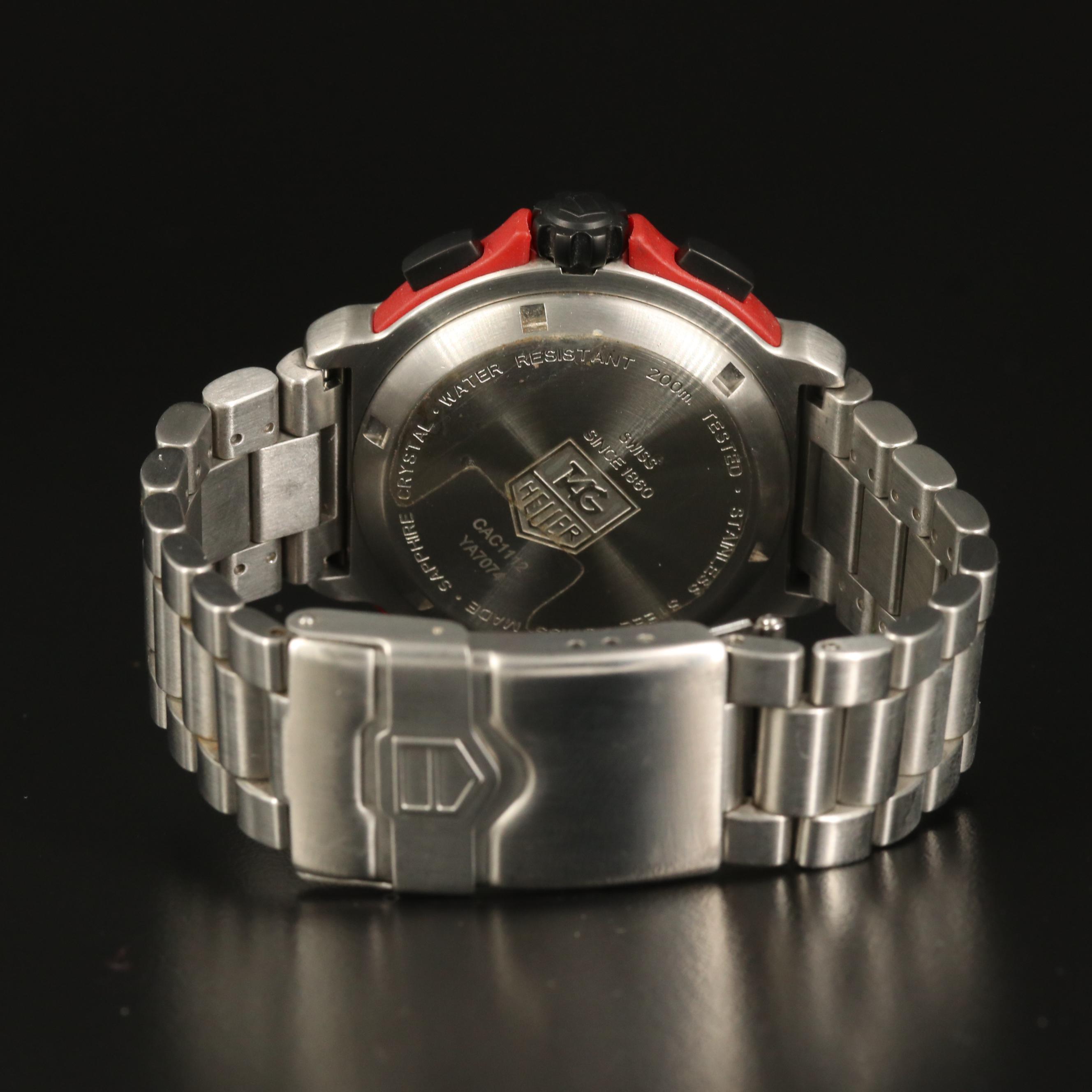 TAG Heuer "Formula 1" Chronograph Stainless Steel Quartz Watch