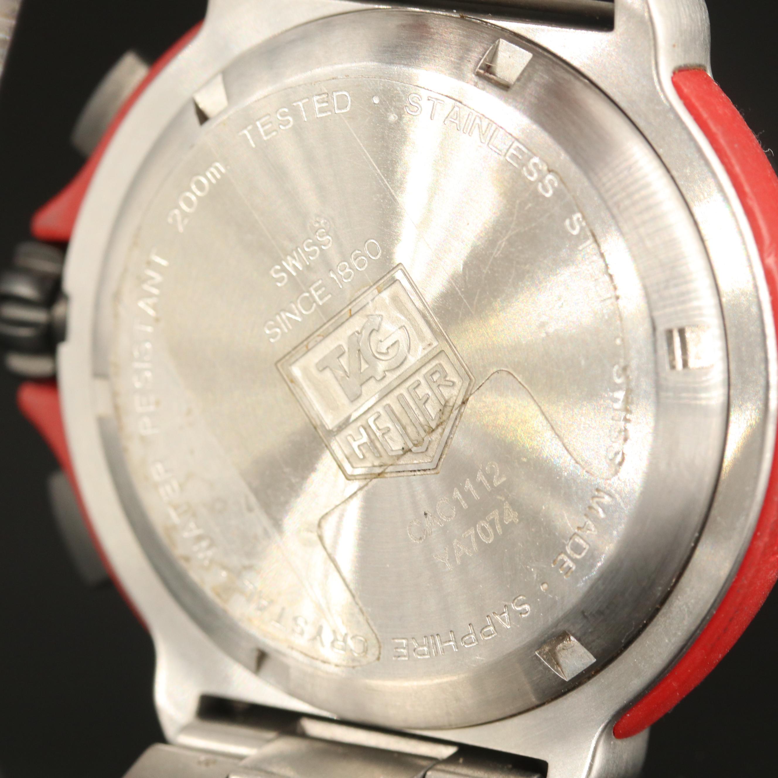 TAG Heuer "Formula 1" Chronograph Stainless Steel Quartz Watch