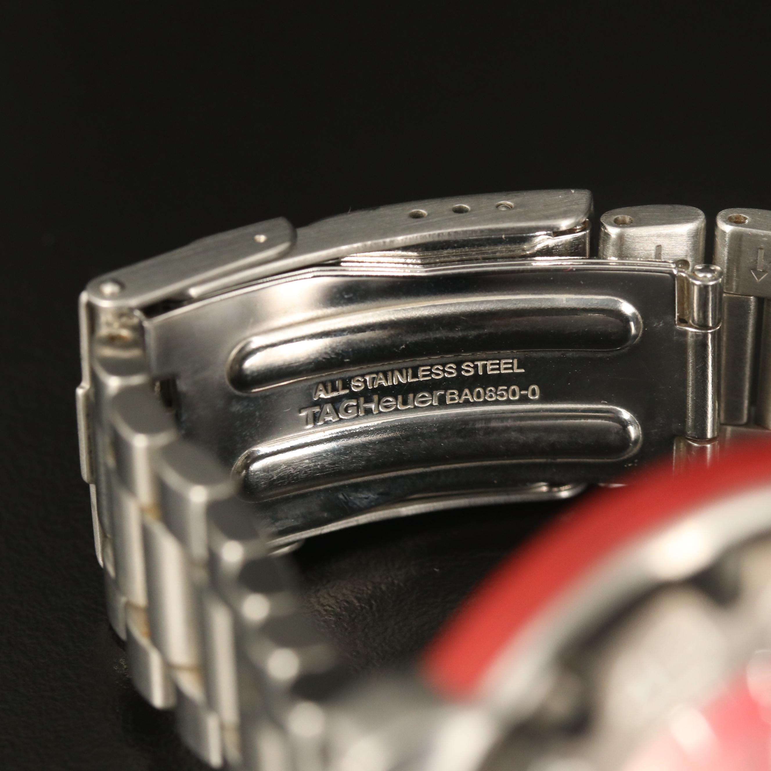 TAG Heuer "Formula 1" Chronograph Stainless Steel Quartz Watch