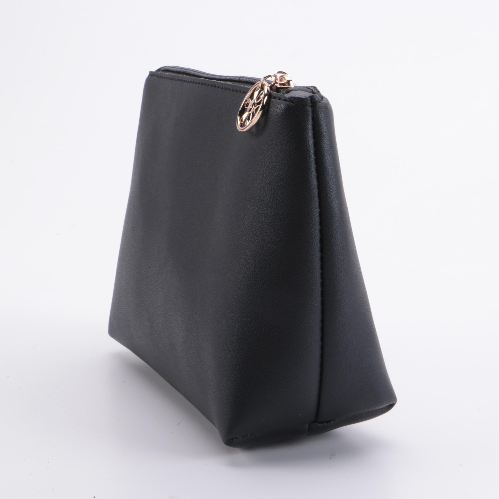 K. Carroll Accessories Vegan Leather Lucy Satchel, Cosmetics Pouch and Strap