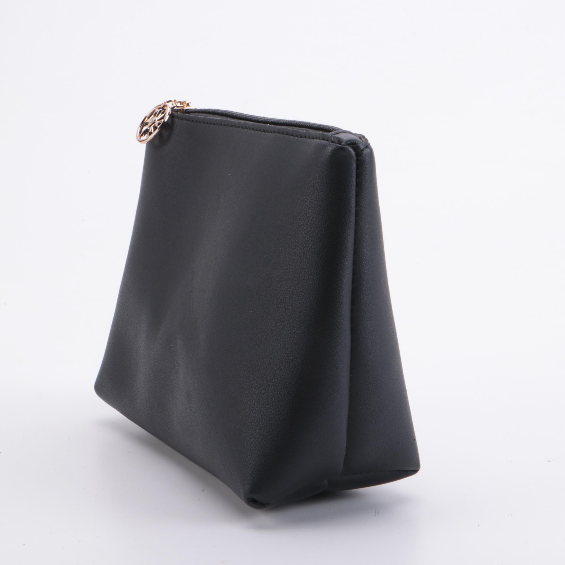 K. Carroll Accessories Vegan Leather Lucy Satchel, Cosmetics Pouch and Strap