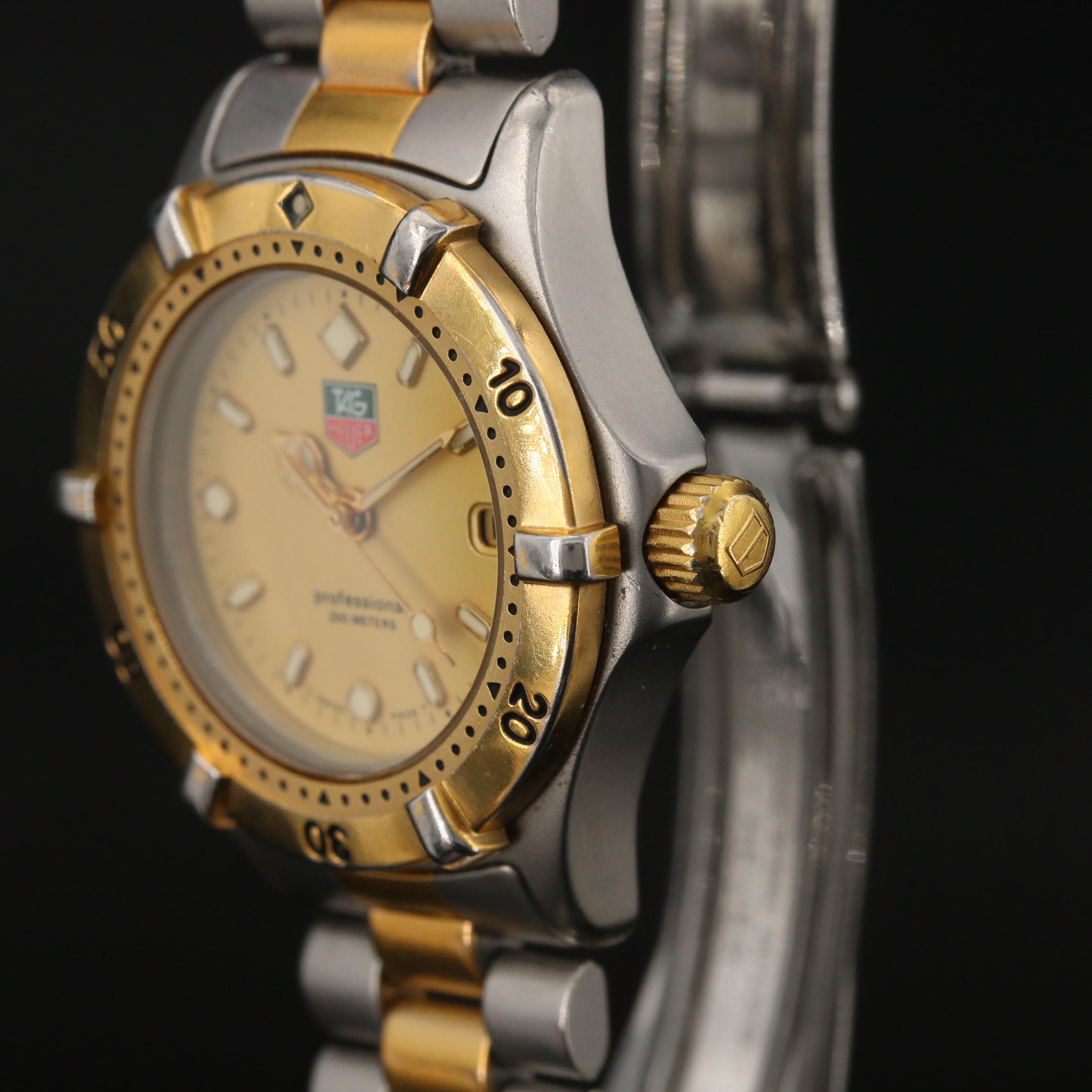 TAG Heuer 2000 Two-Tone Stainless Steel Quartz Watch