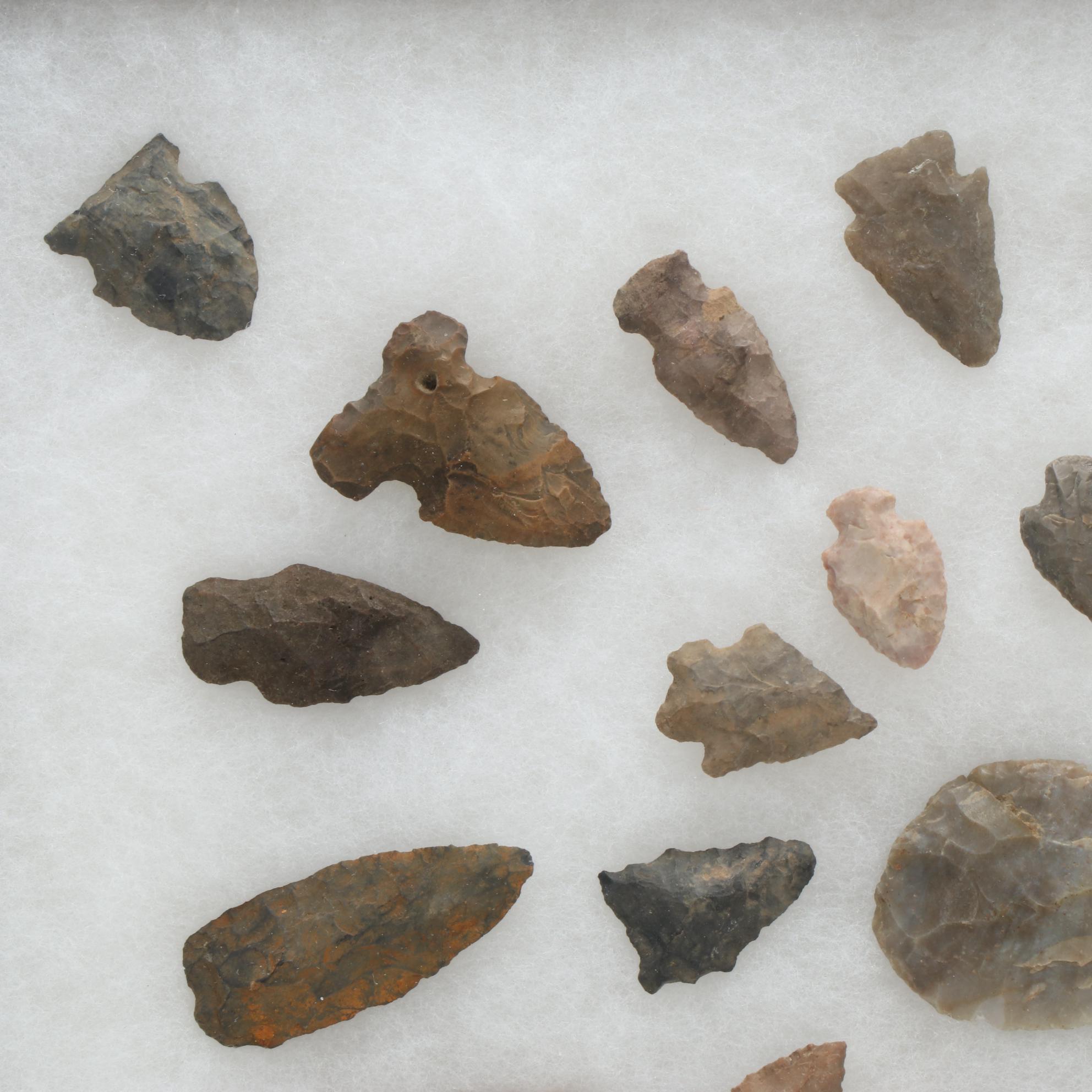 Knapped Stone Projectile Points