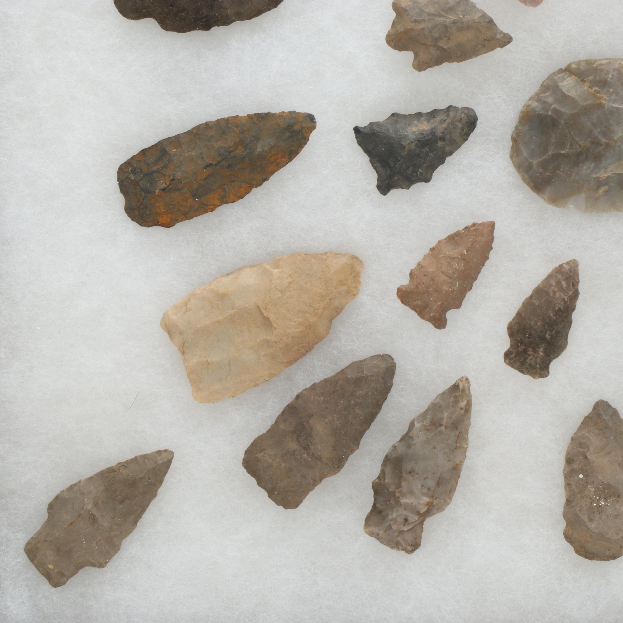 Knapped Stone Projectile Points