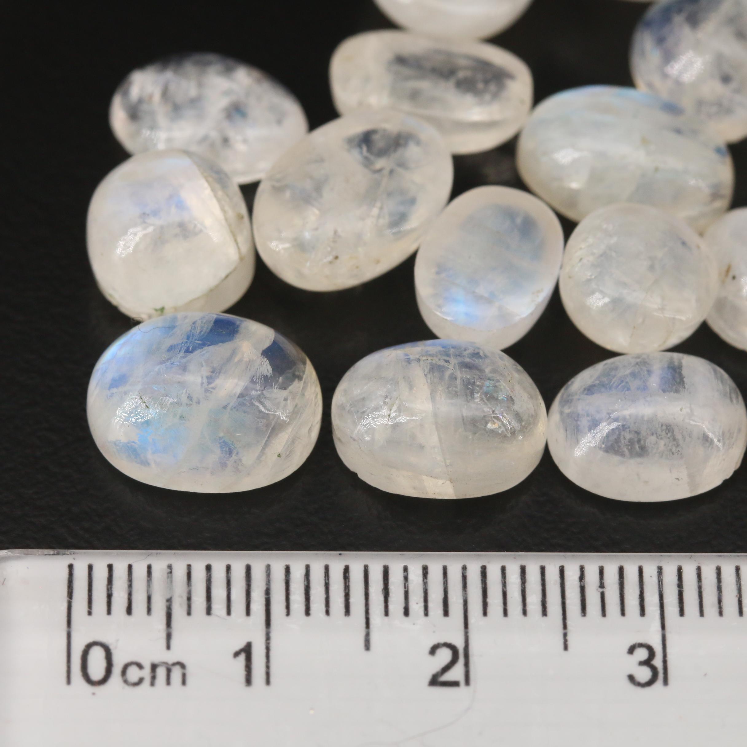 Loose 176.74 CTW Rainbow Moonstones