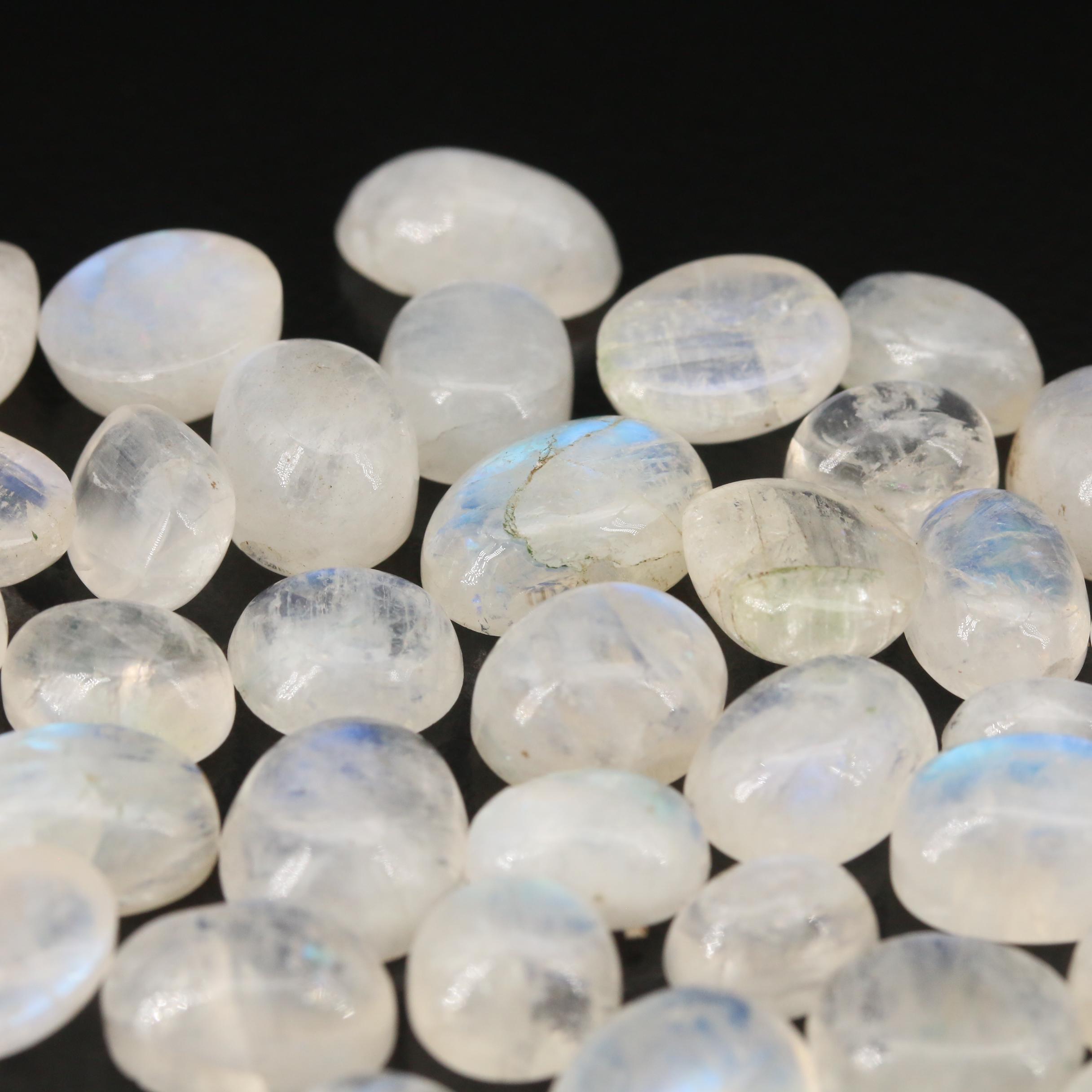 Loose 176.74 CTW Rainbow Moonstones