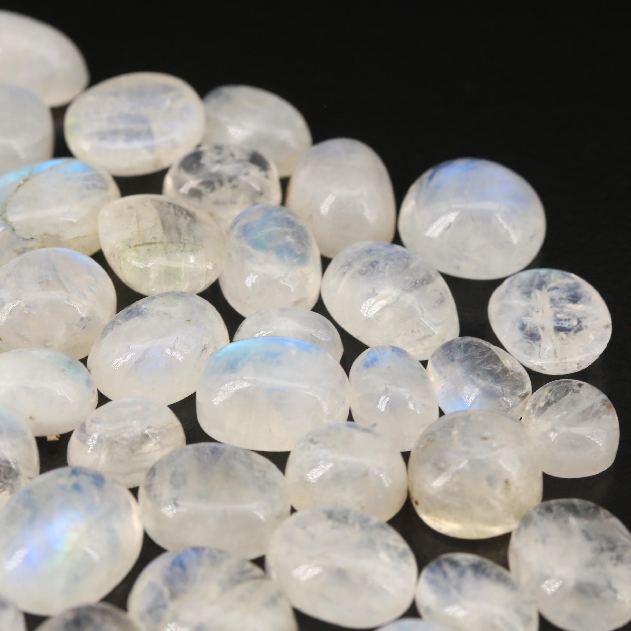 Loose 176.74 CTW Rainbow Moonstones