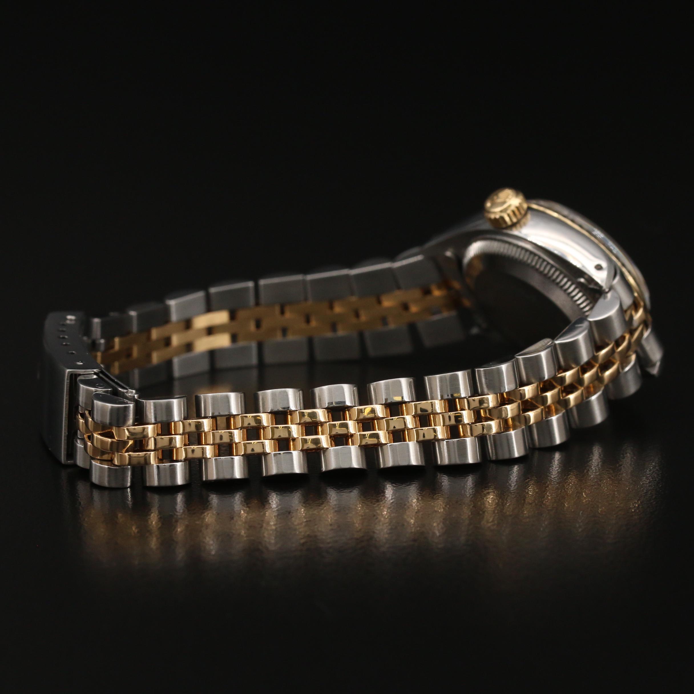 1983 Rolex Date 18K Yellow Gold and Stainless Steel Automatic Watch