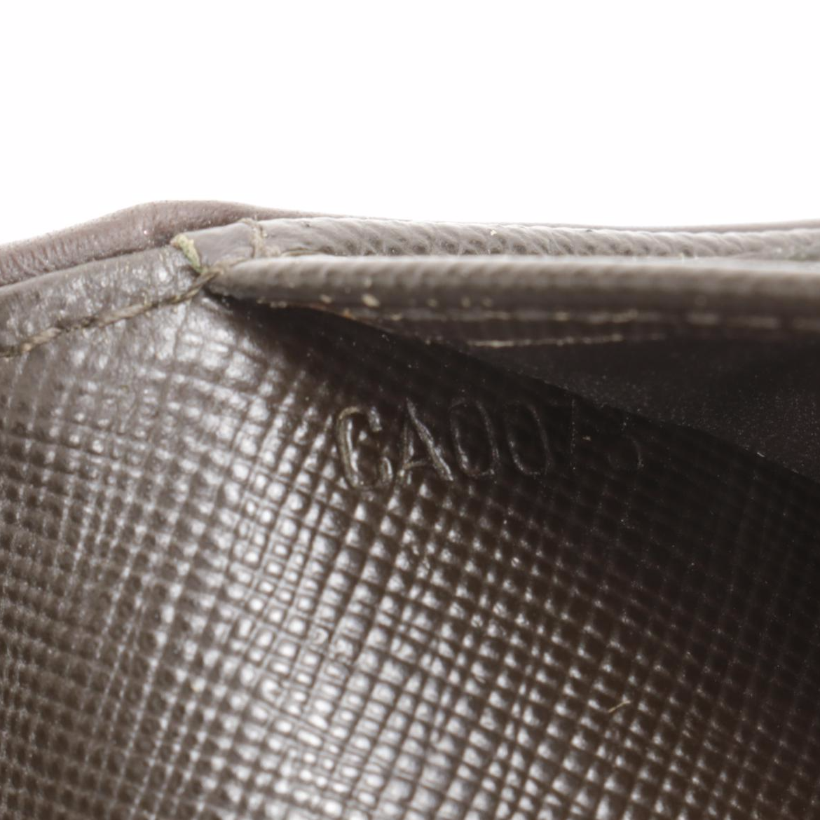 Louis Vuitton Porte-Tresor International in Green Mini Lin Canvas