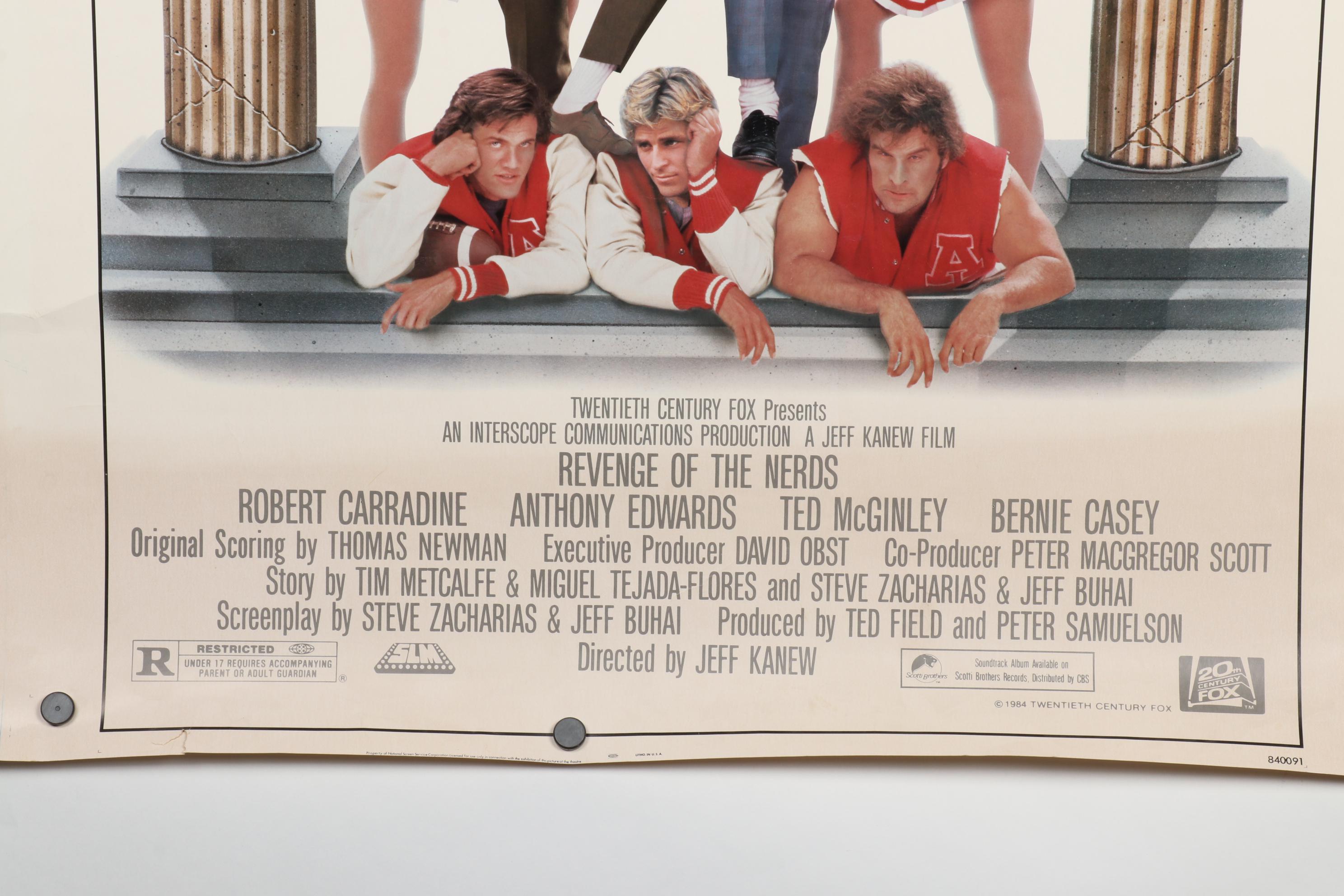 Popular Comedy Offset Lithograph 30" x 40" Movie Posters, 1980s