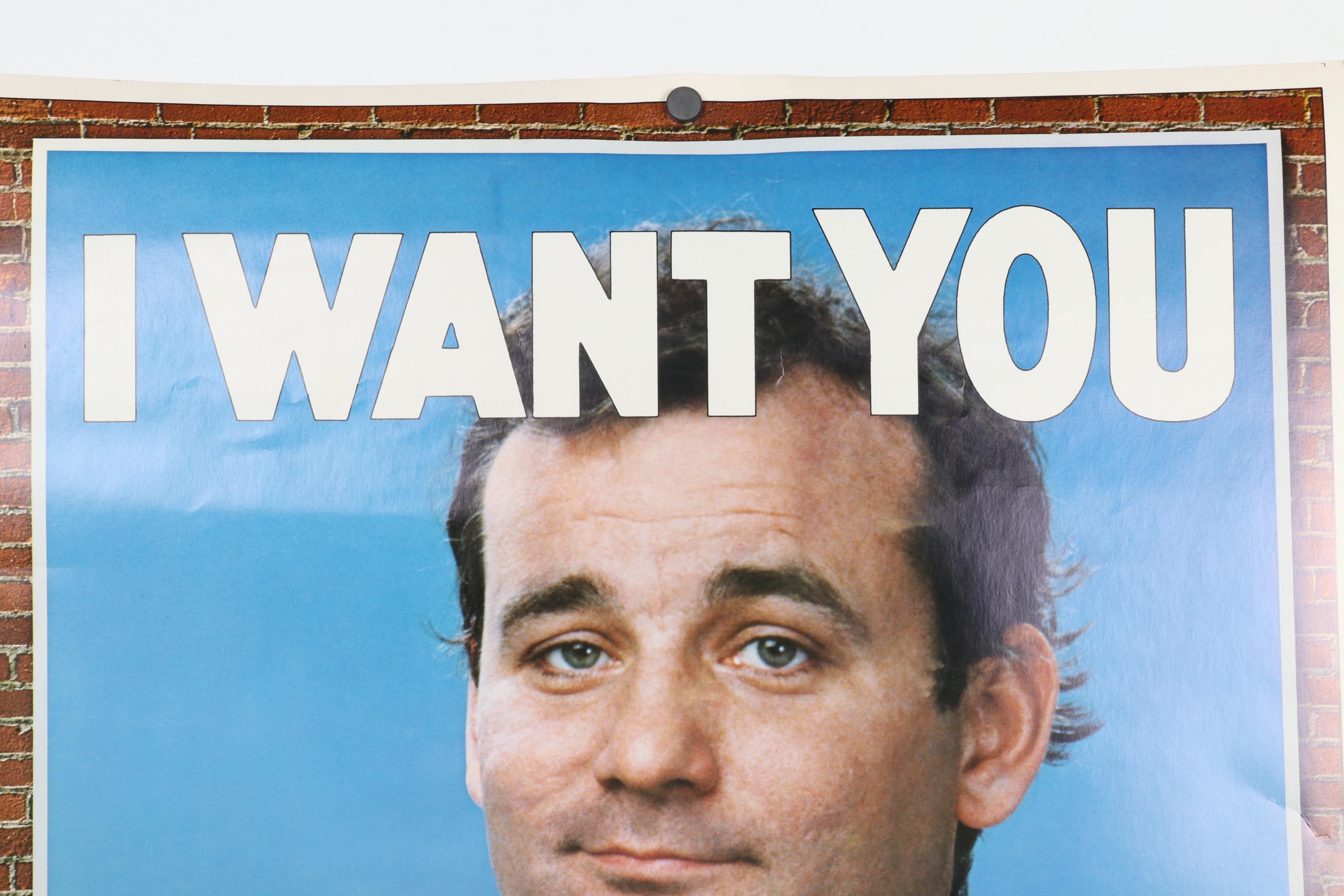 Popular Comedy Offset Lithograph 30" x 40" Movie Posters, 1980s