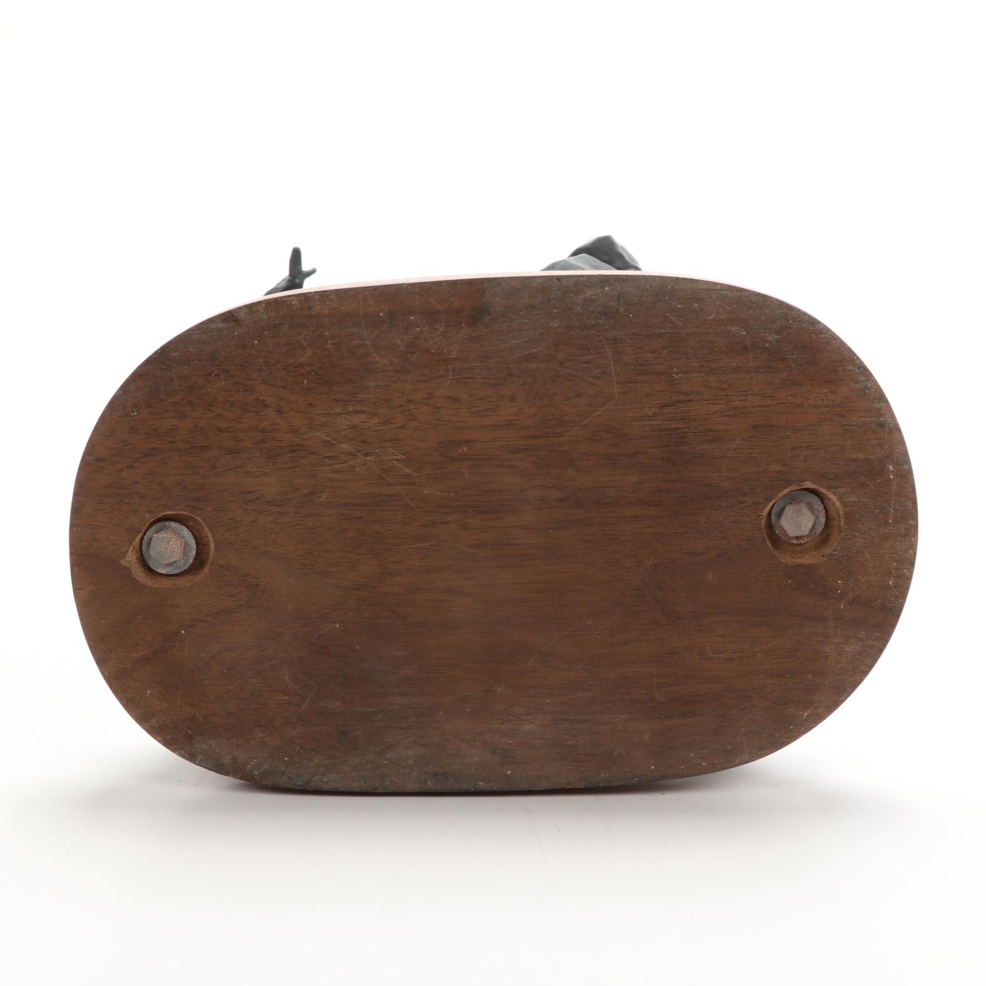 Cecil Golding Bronze Sculpture after Frederic Remington "The Outlaw," circa 1979