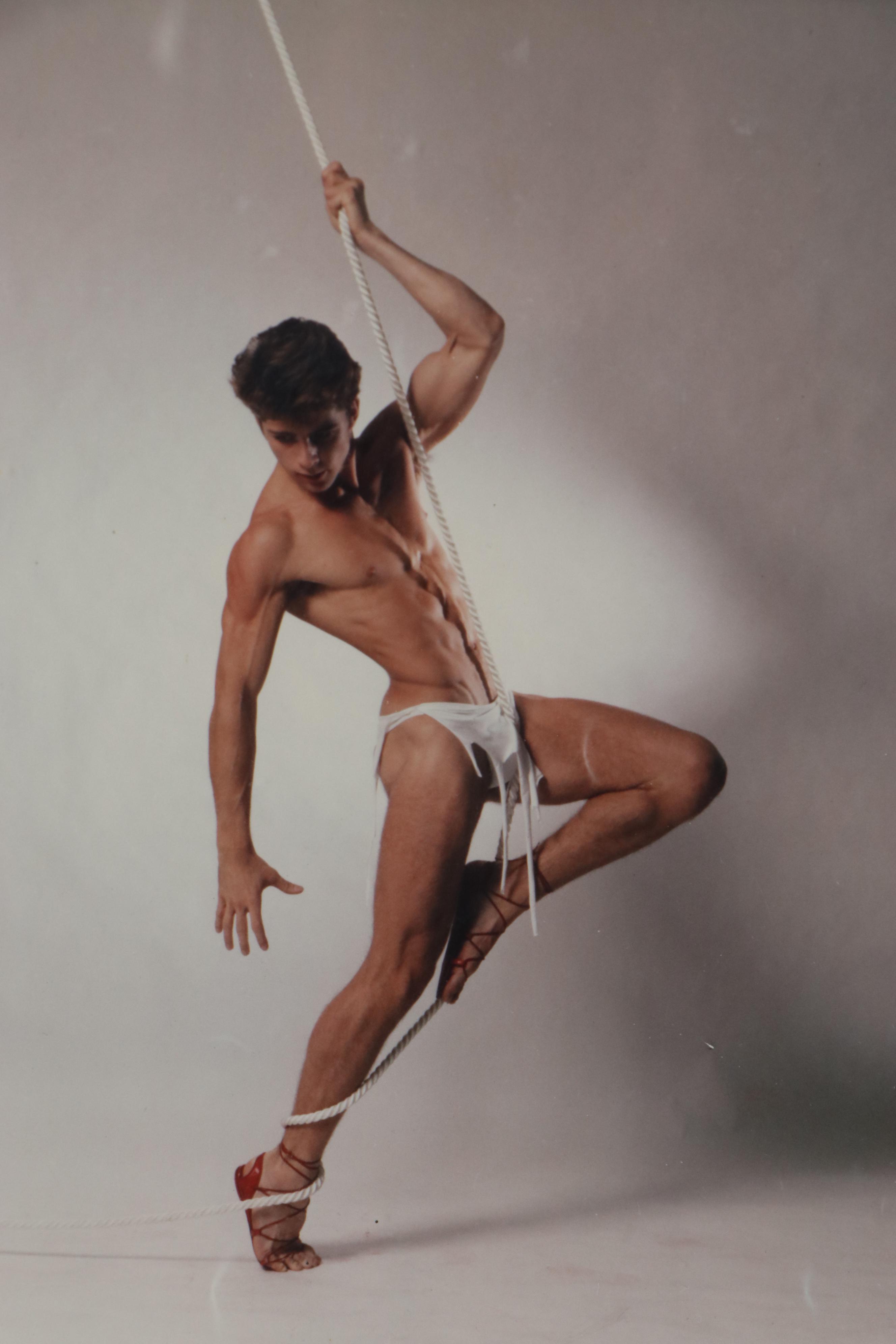 Chromogenic Photograph after Kenn Duncan of Maxwell Caulfield for "Red Shoes"