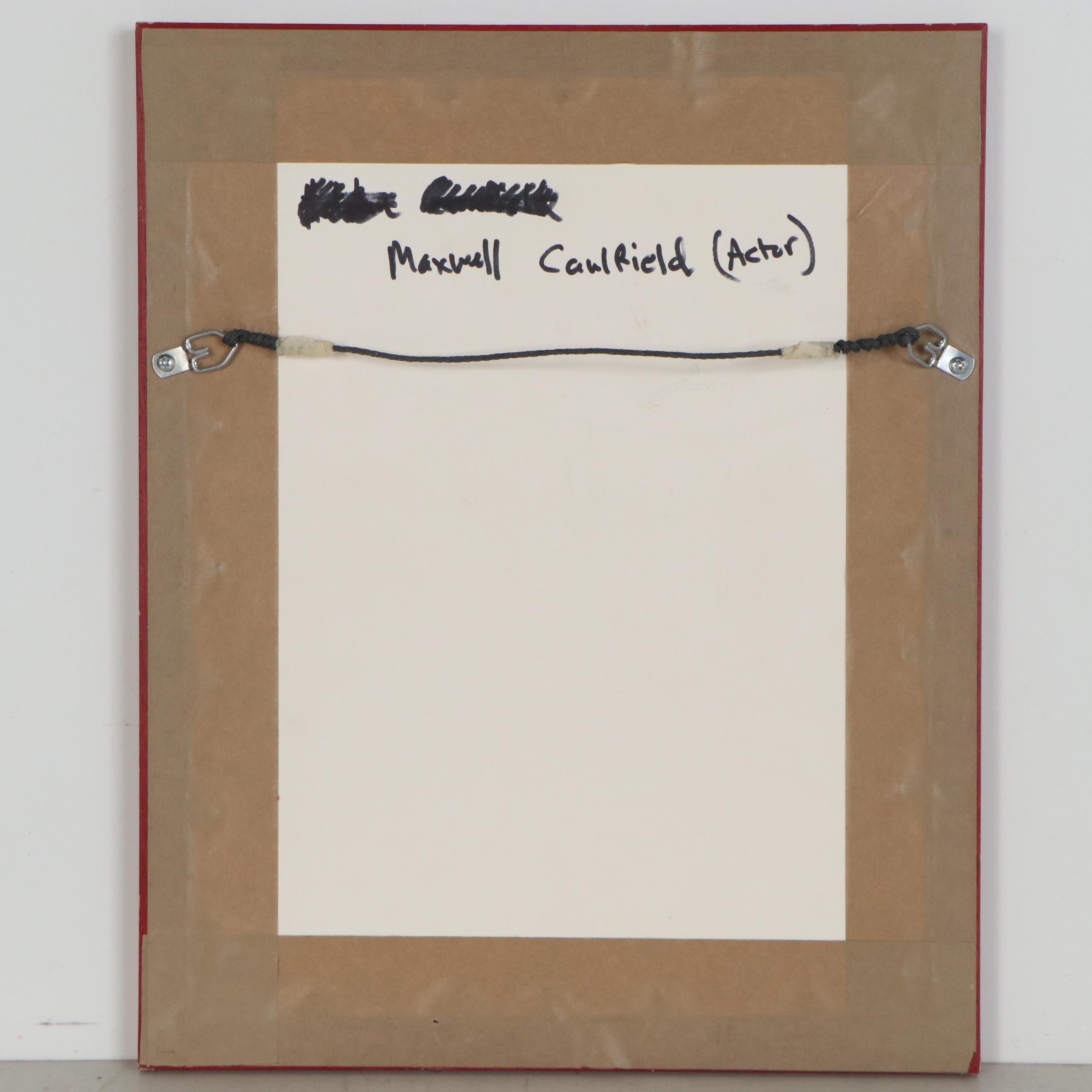 Chromogenic Photograph after Kenn Duncan of Maxwell Caulfield for "Red Shoes"